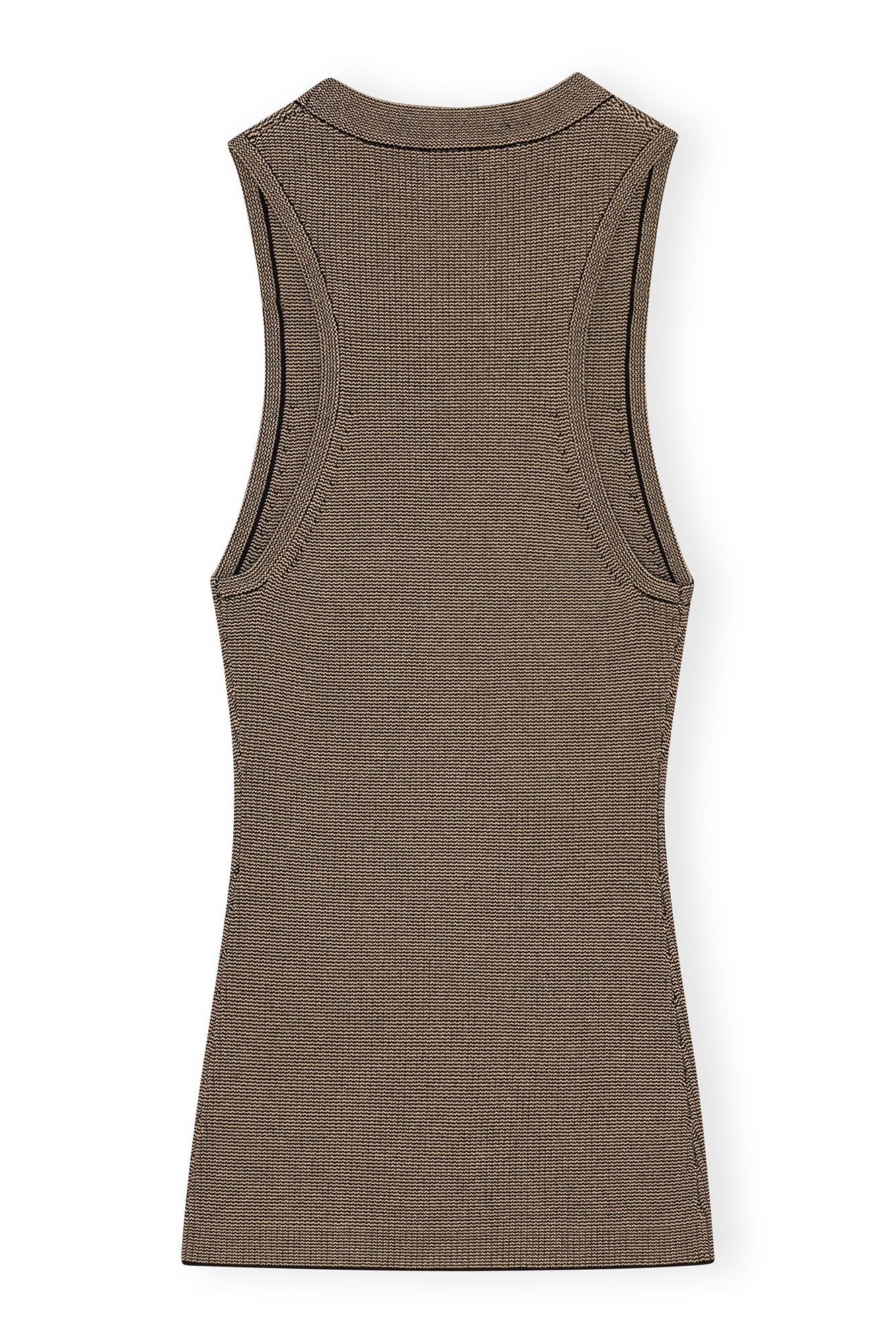 Melange Knit Top | Safari - Image 2