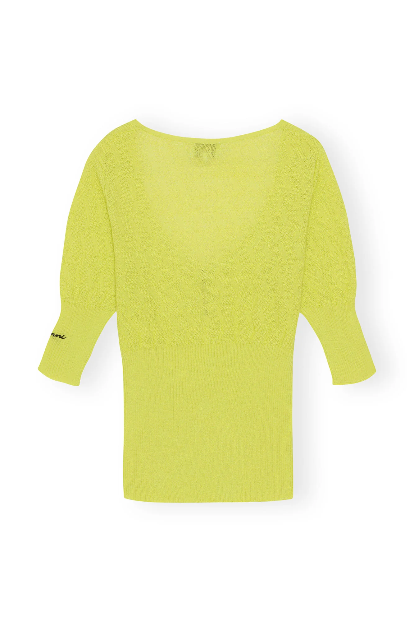 Merino Lace O-neck Blouse | Tender Shoots - Image 2
