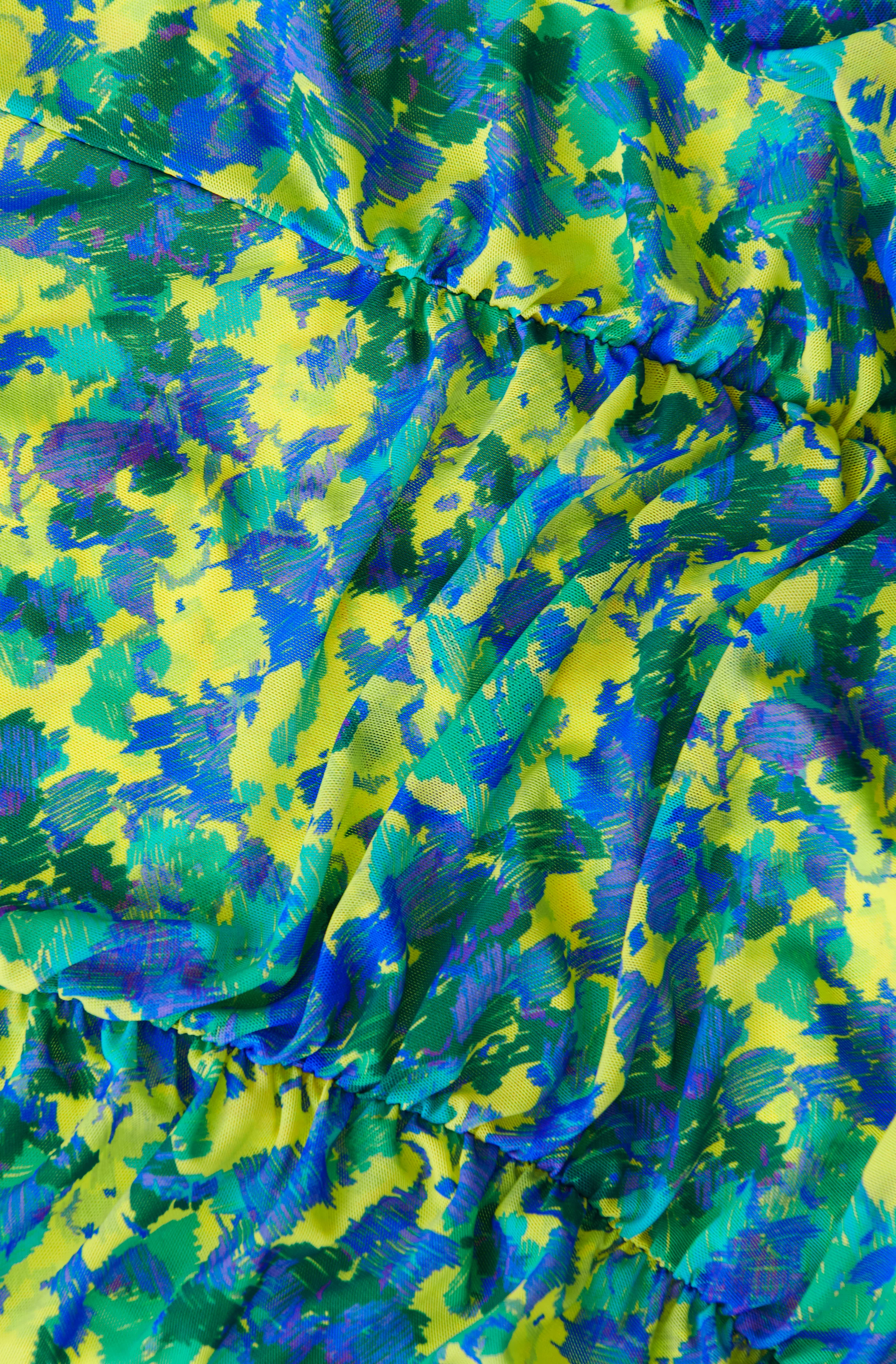 Mesh Ruched Halter Top | Sulphur Spring - Image 10
