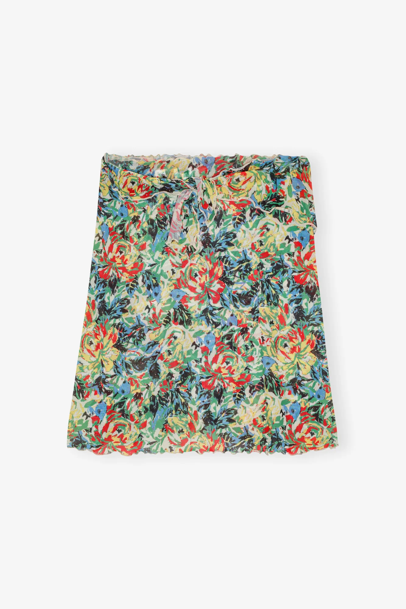 Mesh Wrap Skirt | Multicolor - Image 2