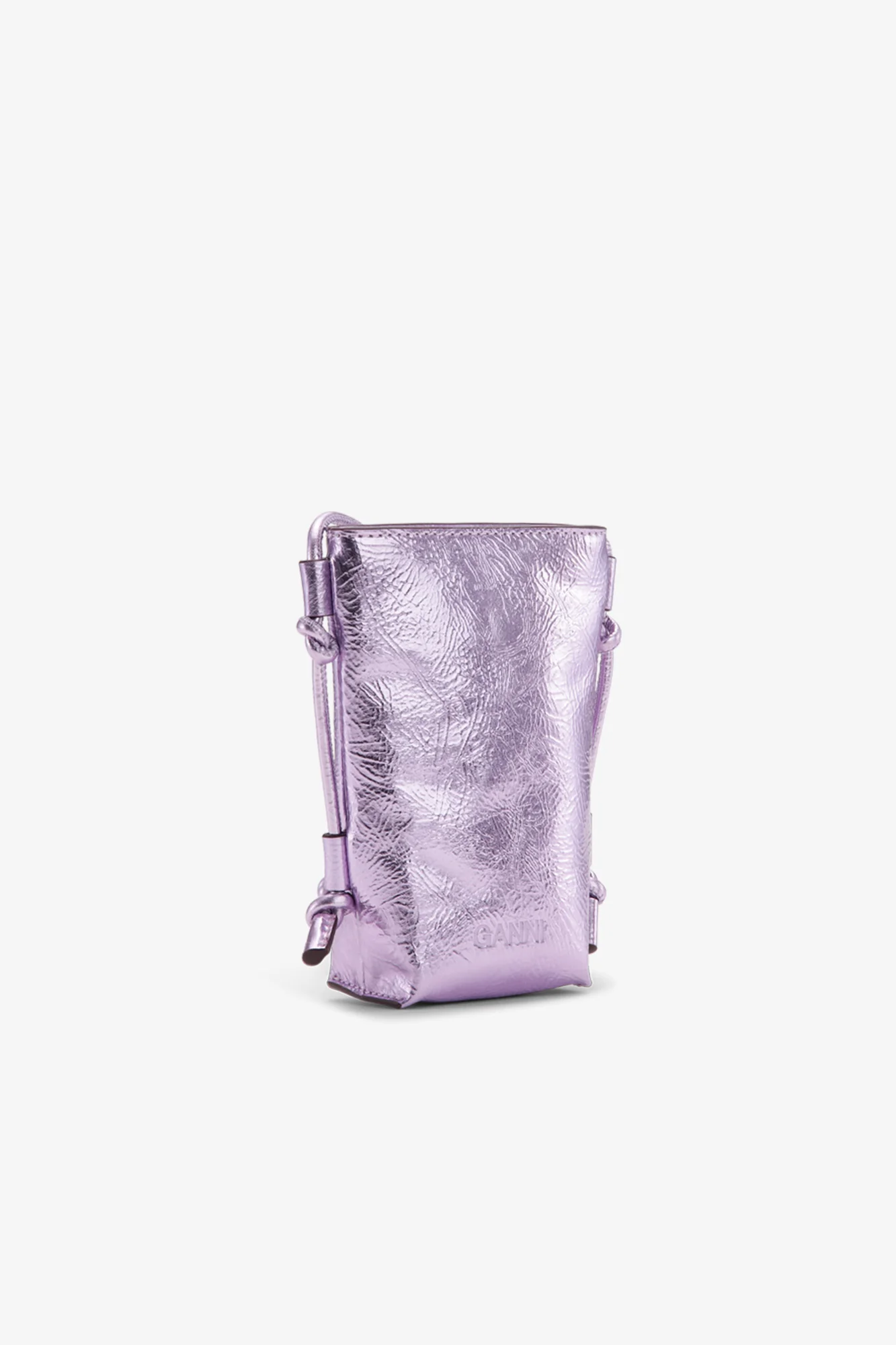 Metallic Bou Crossbody Bag | Pink Lavender - Image 2