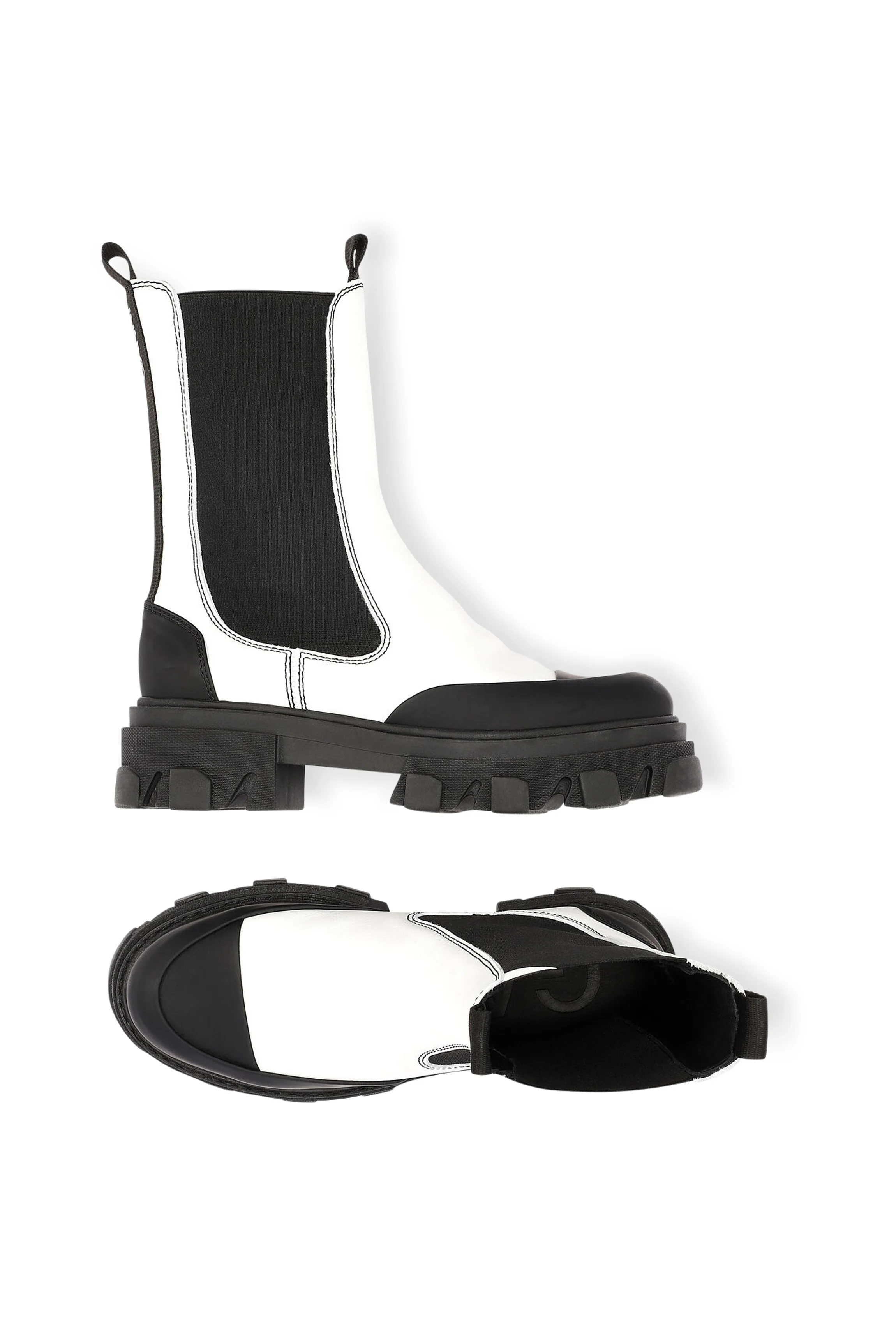 Mid Chelsea Boots | Egret - Image 2