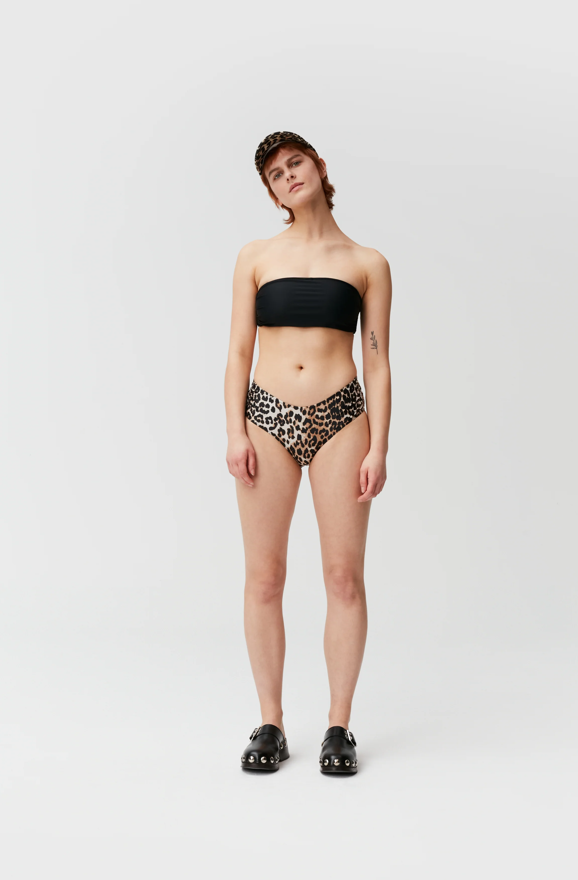 Mid-Rise Bikini Bottom | Leopard - Image 3