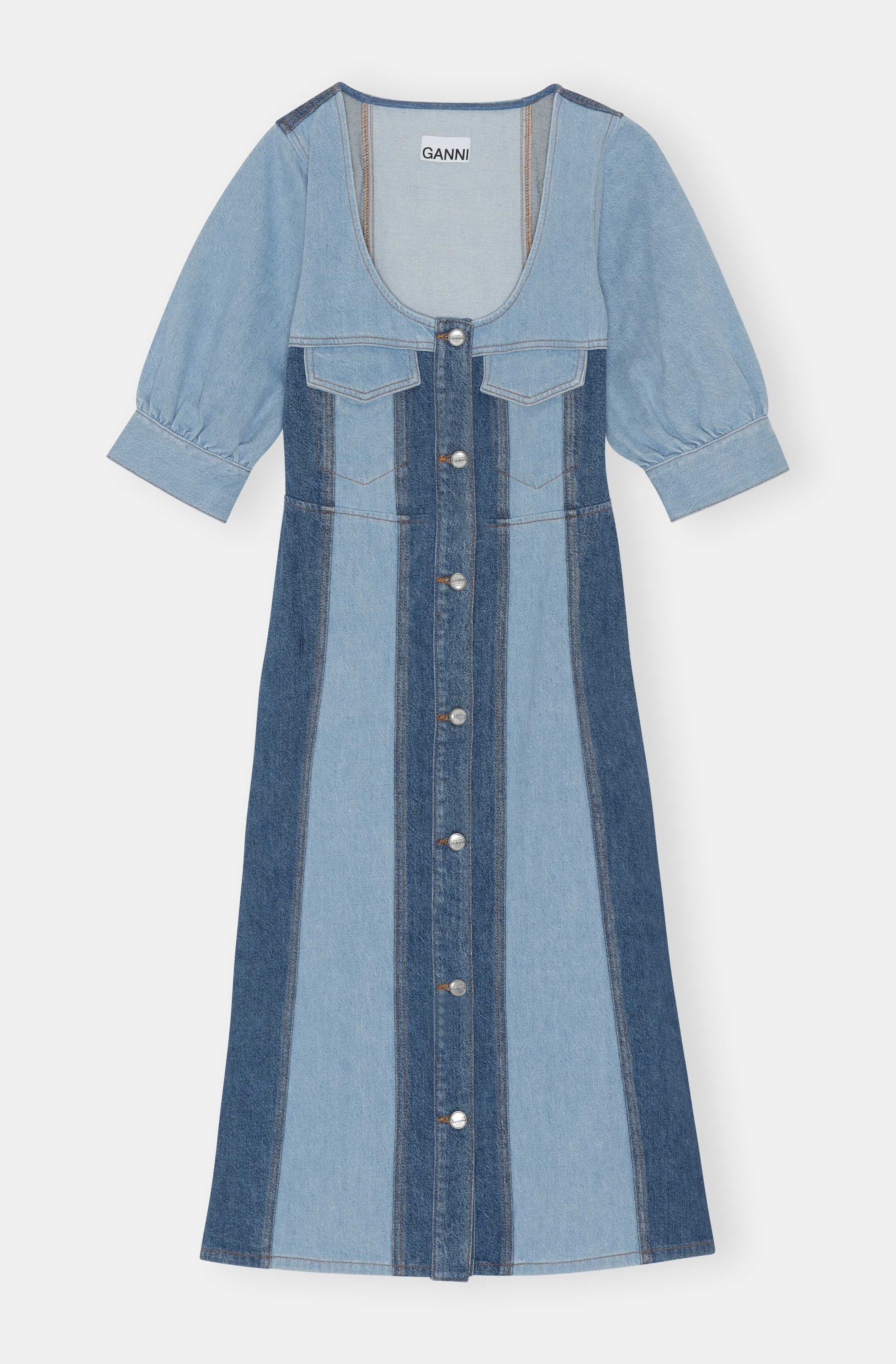 Midi Dress | Denim