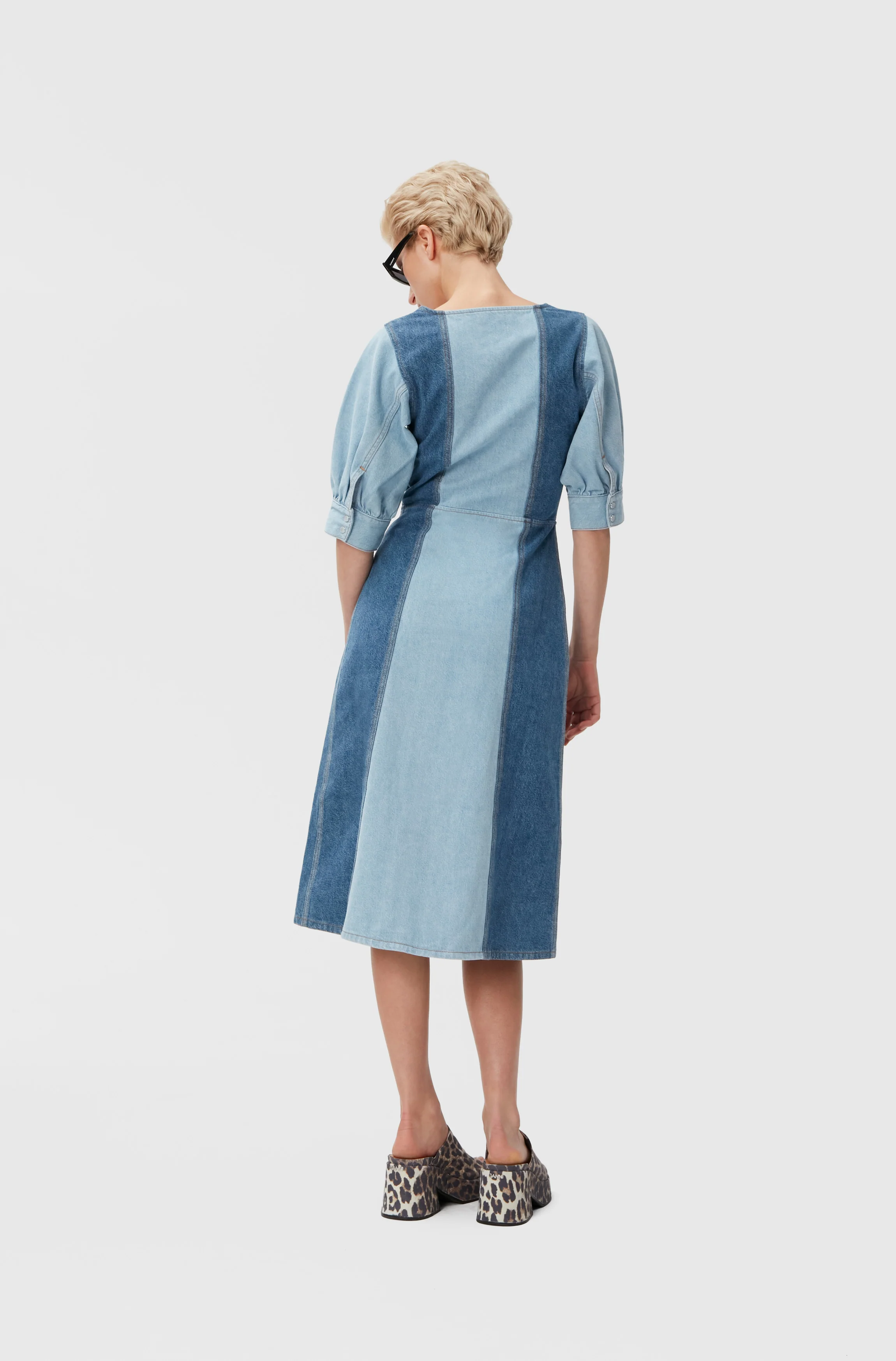 Midi Dress | Denim - Image 4