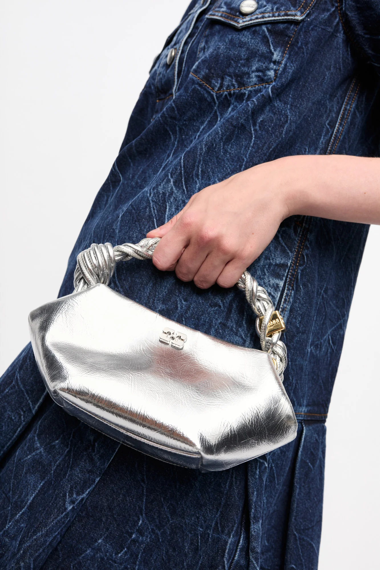 Mini Bou Bag - II | Silver - Image 5