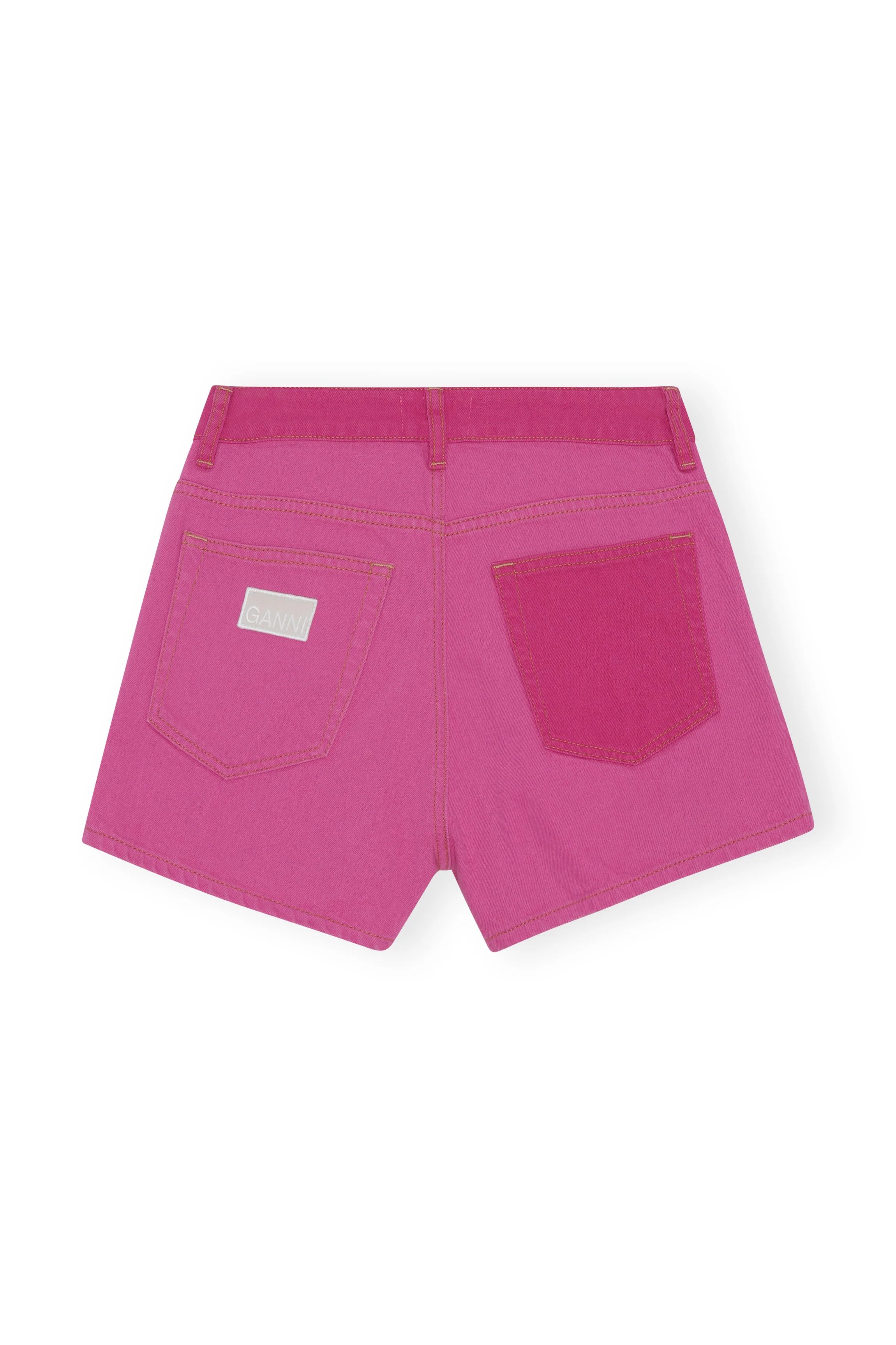 Mini Denim Shorts | Phlox Pink - Image 2