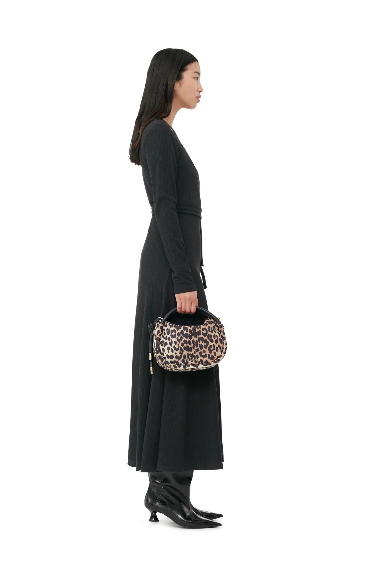 Mini Knot Bag | Leopard - Image 4