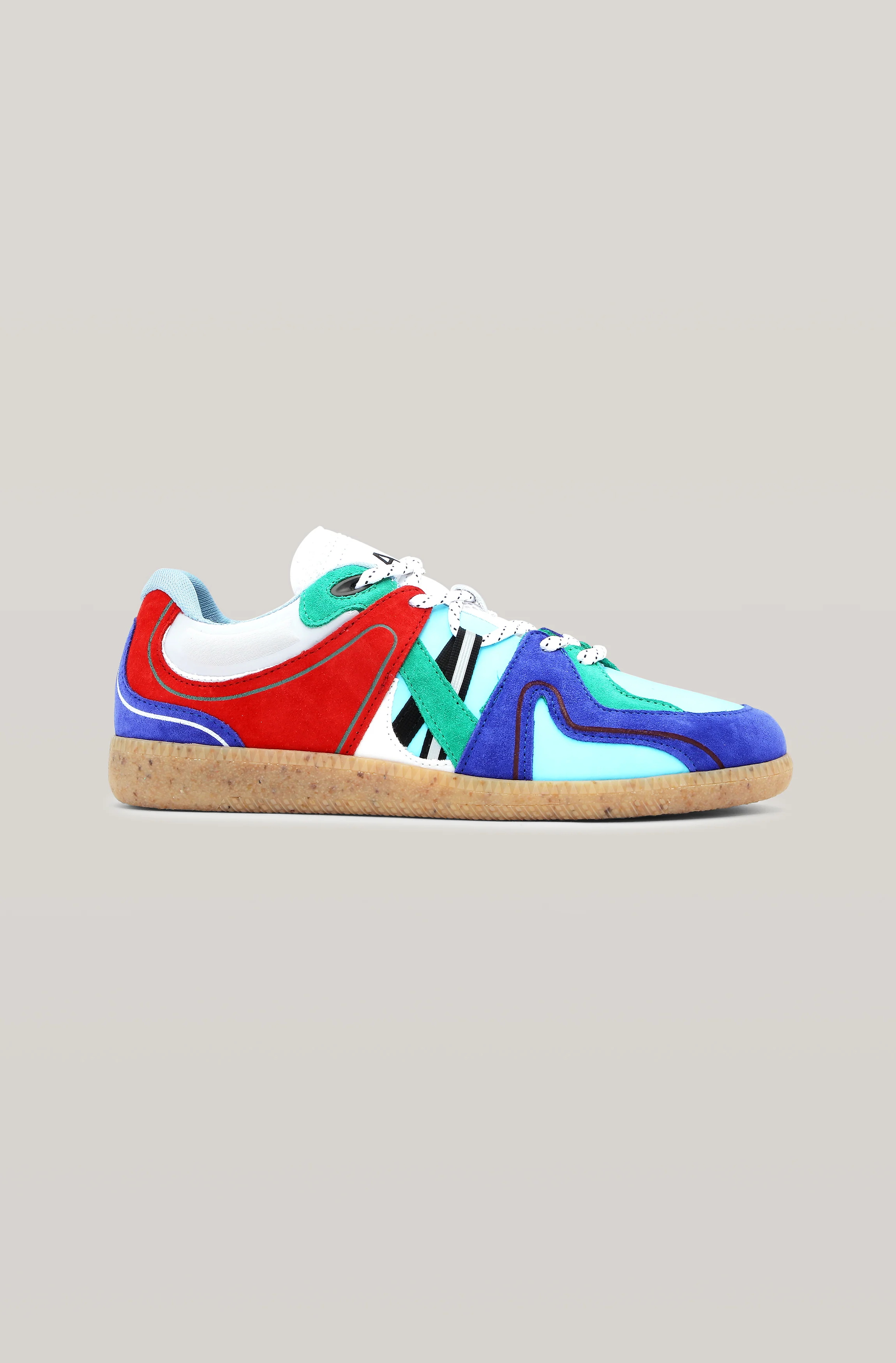 Multi-Color Sporty Retro Sneakers | Sky Captain - Image 2
