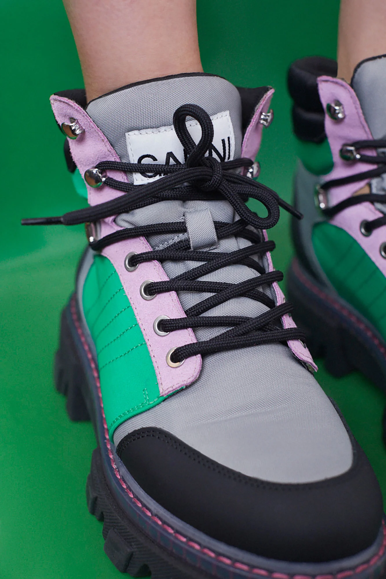 Multi Hiking Boots | Kelly Green - Image 4