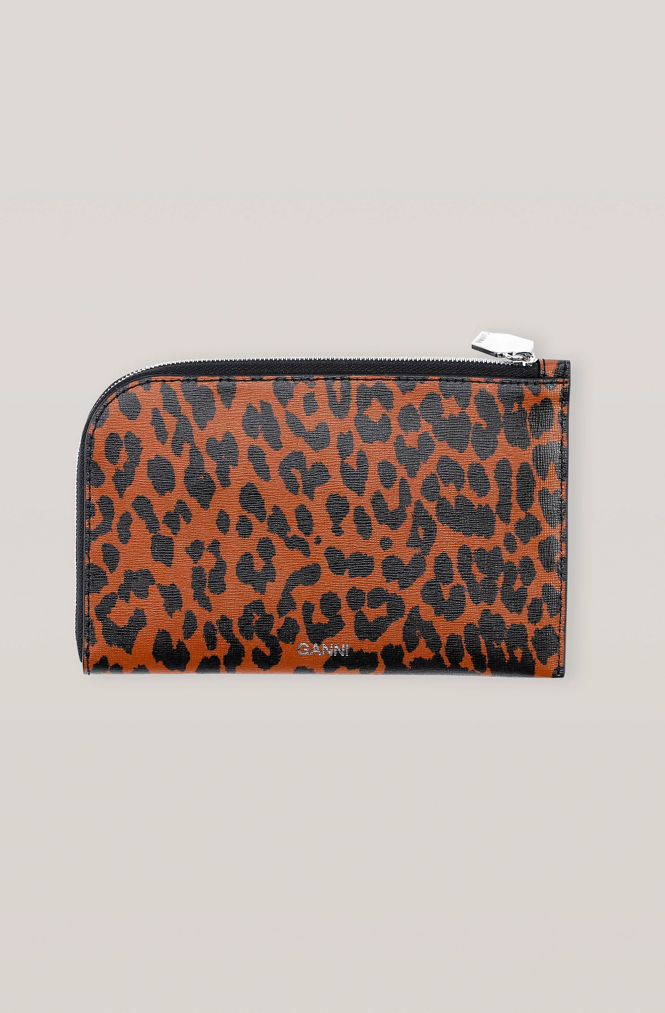 Multicolor Check Leather Wallet | Toffee