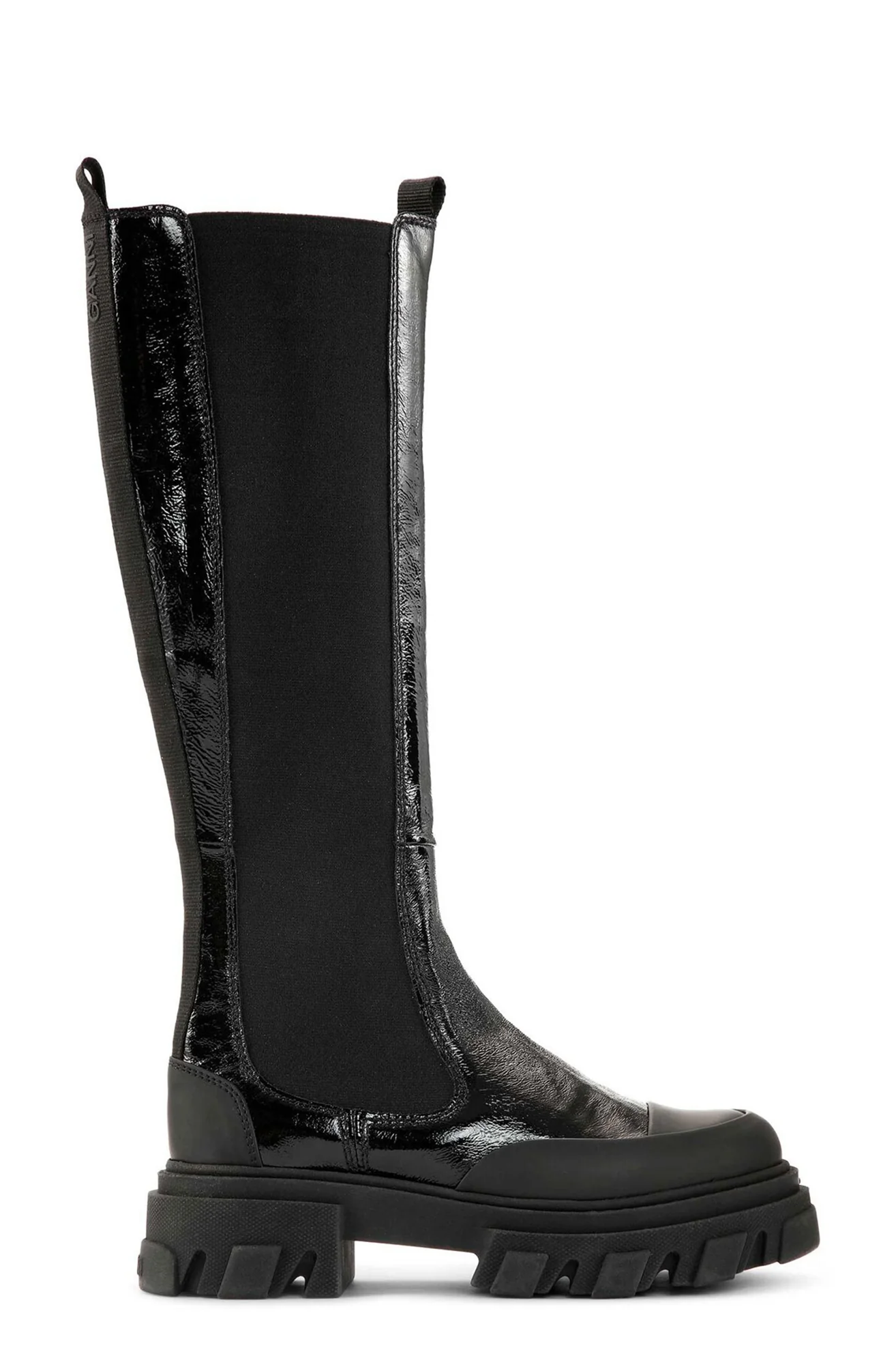 Naplack High Chelsea Boot | Black