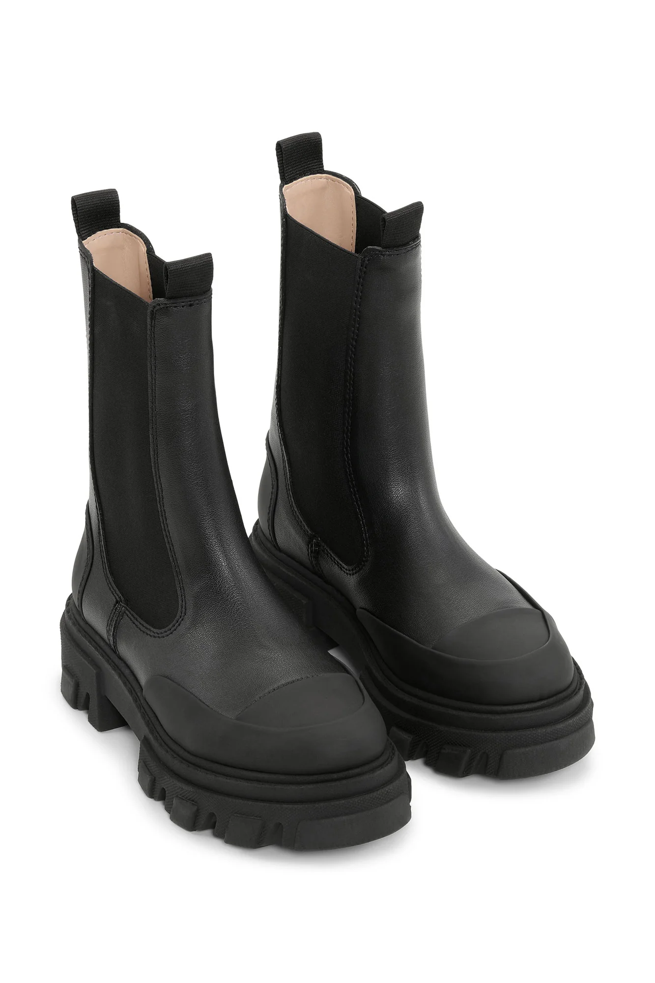 Ohoskin Cleated Chelsea Boots | Black - Image 3