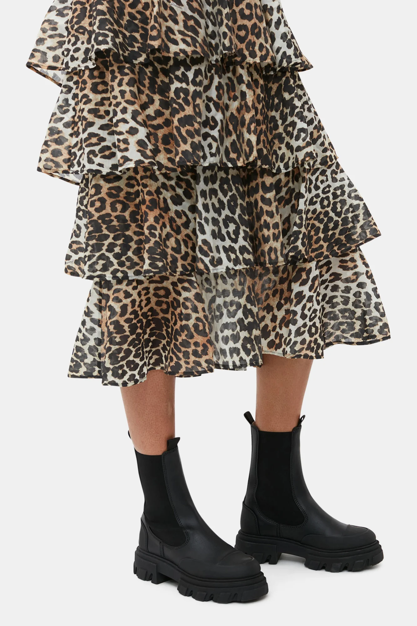 Ohoskin Cleated Chelsea Boots | Black - Image 4