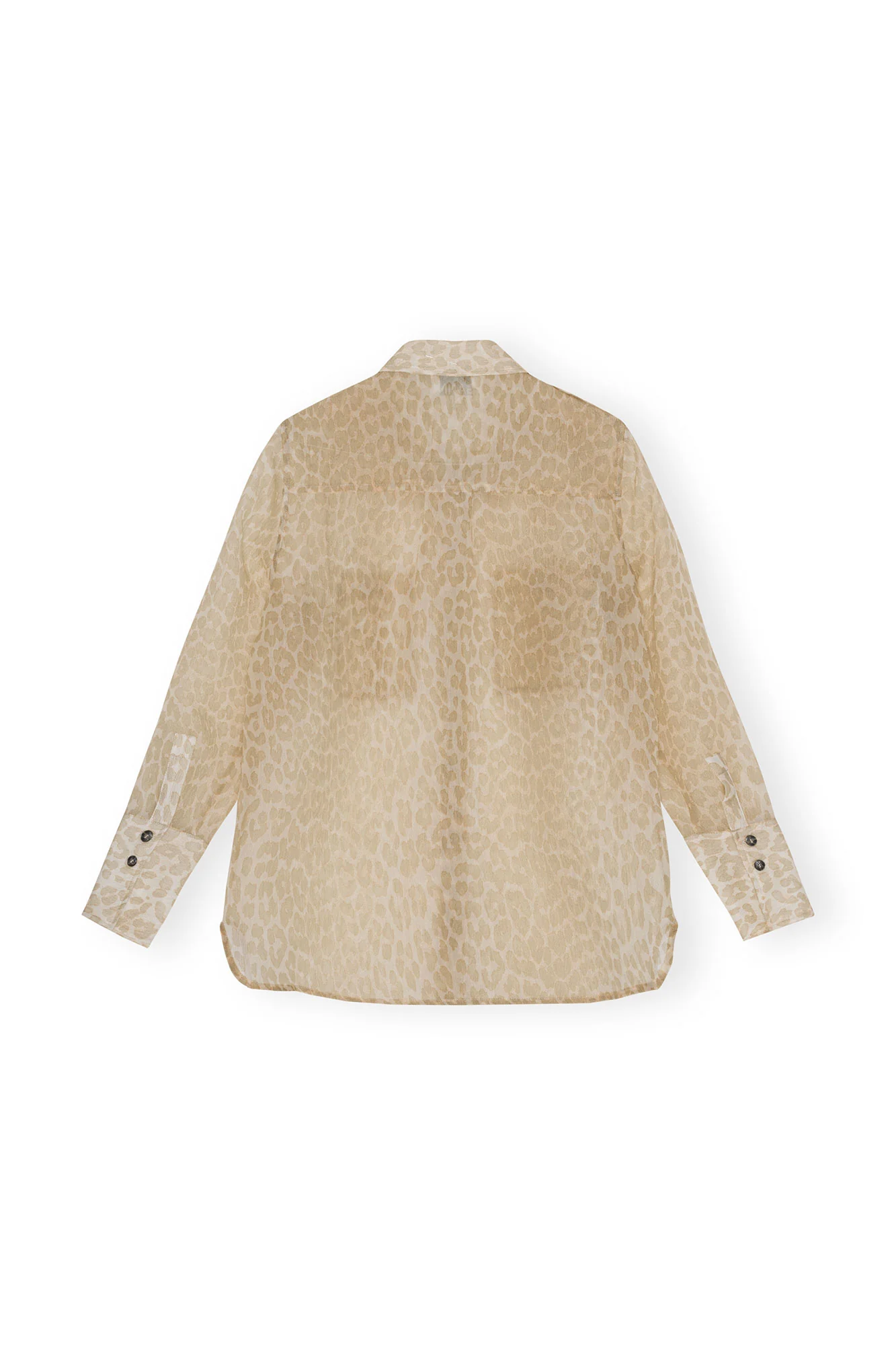 Organza Shirt | Oyster Gray - Image 2