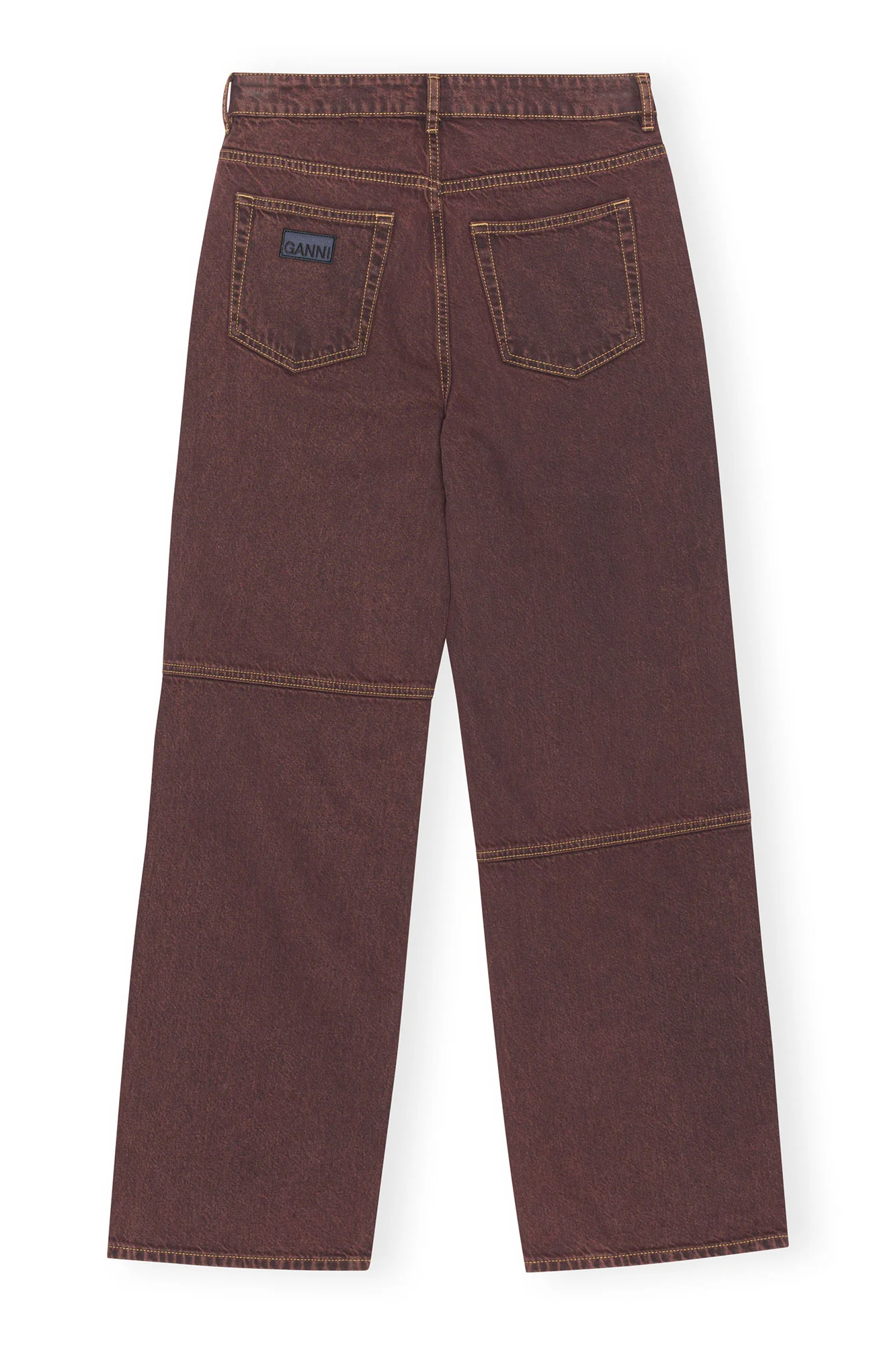 Overdyed Bleach Izey Jeans | Shaved Chocolate - Image 2