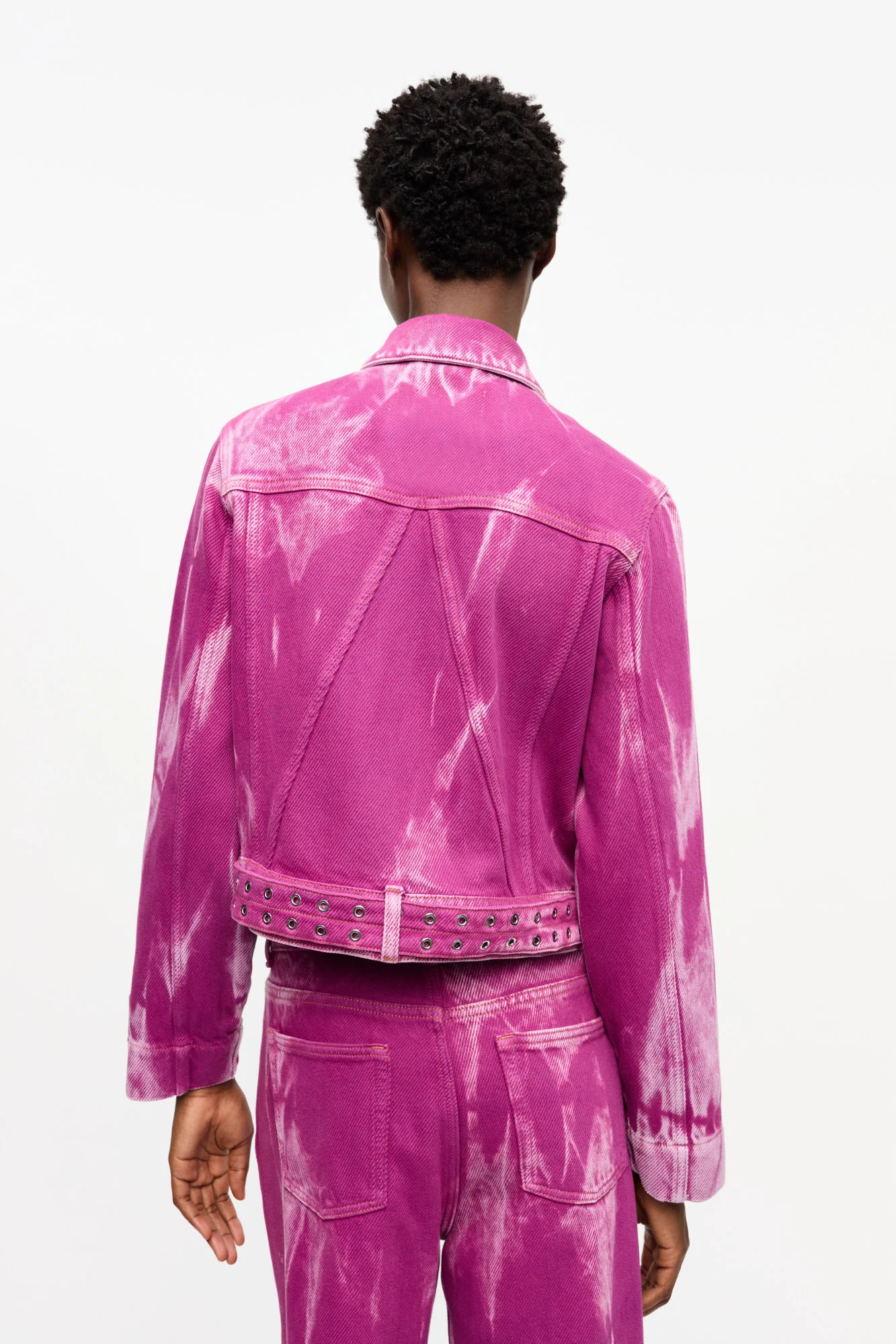 Overdyed Denim Jacket | Boysenberry - Image 3