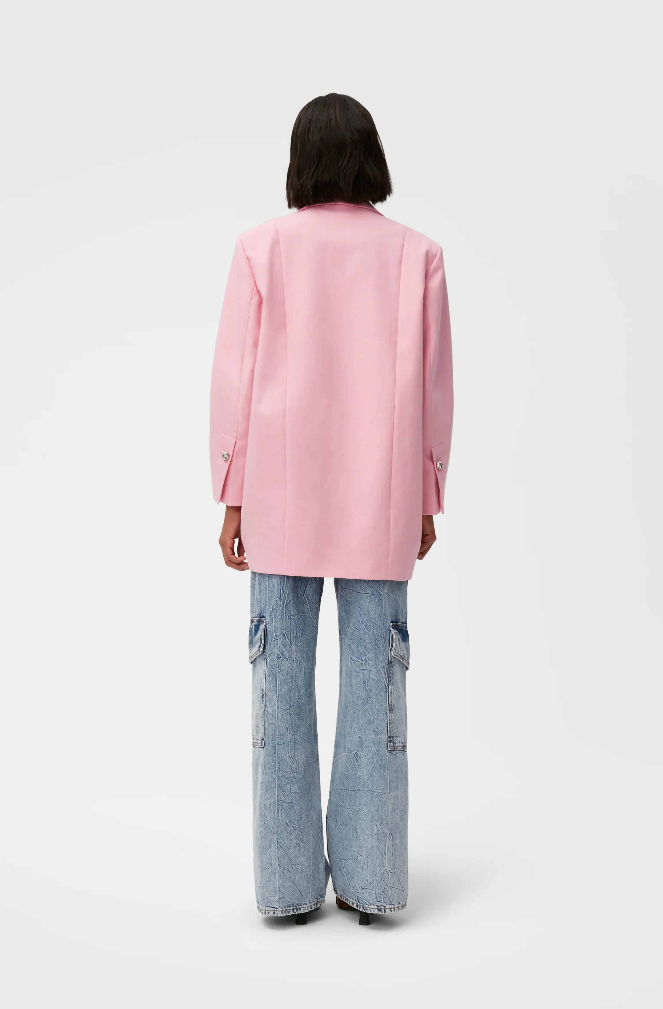 Oversized Blazer | Lilac Sachet - Image 4