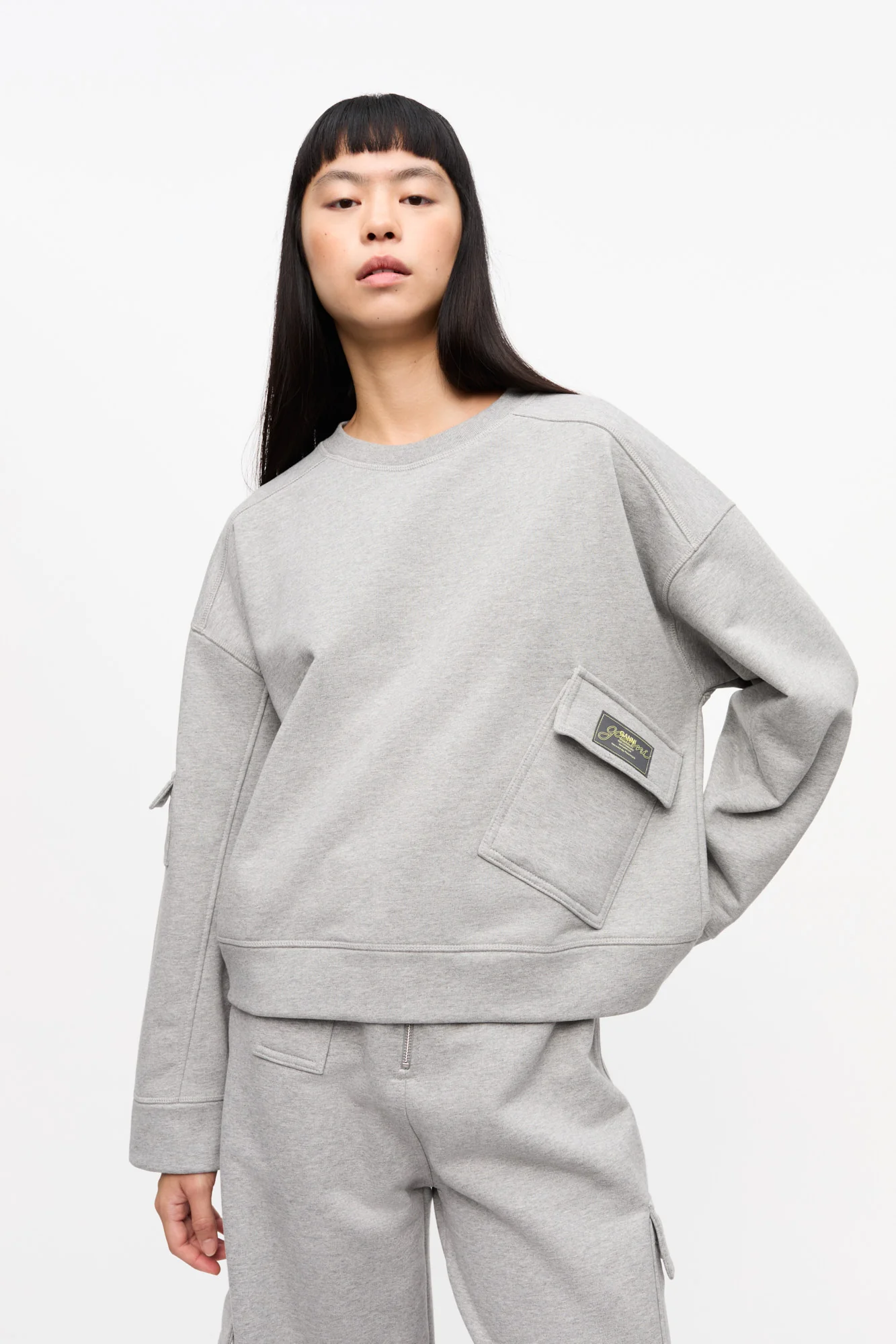 Oversized Sweatshirt | Paloma Melange - Image 3