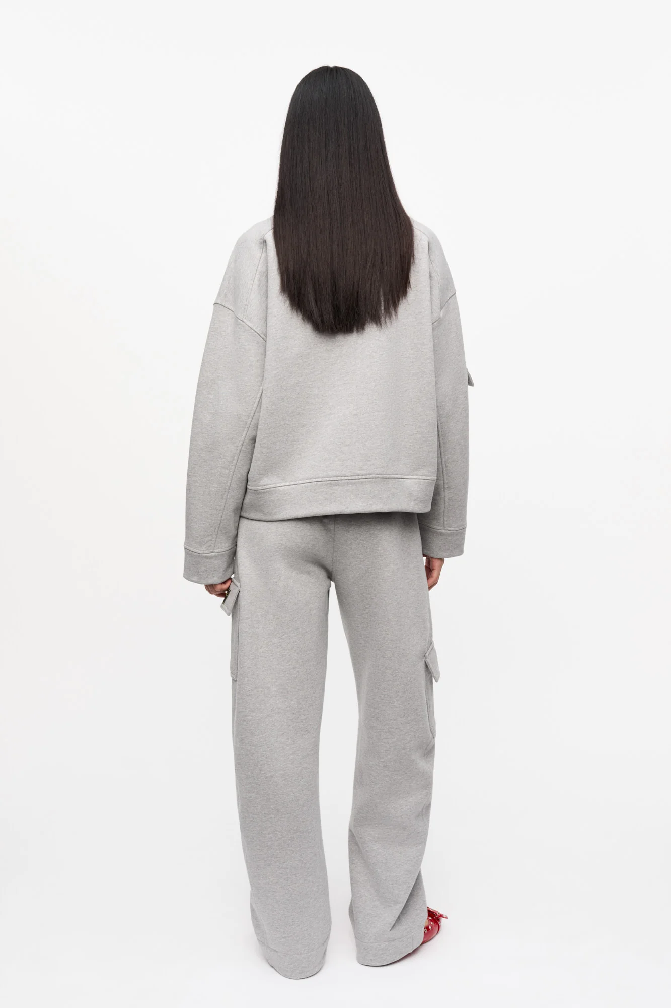 Oversized Sweatshirt | Paloma Melange - Image 4