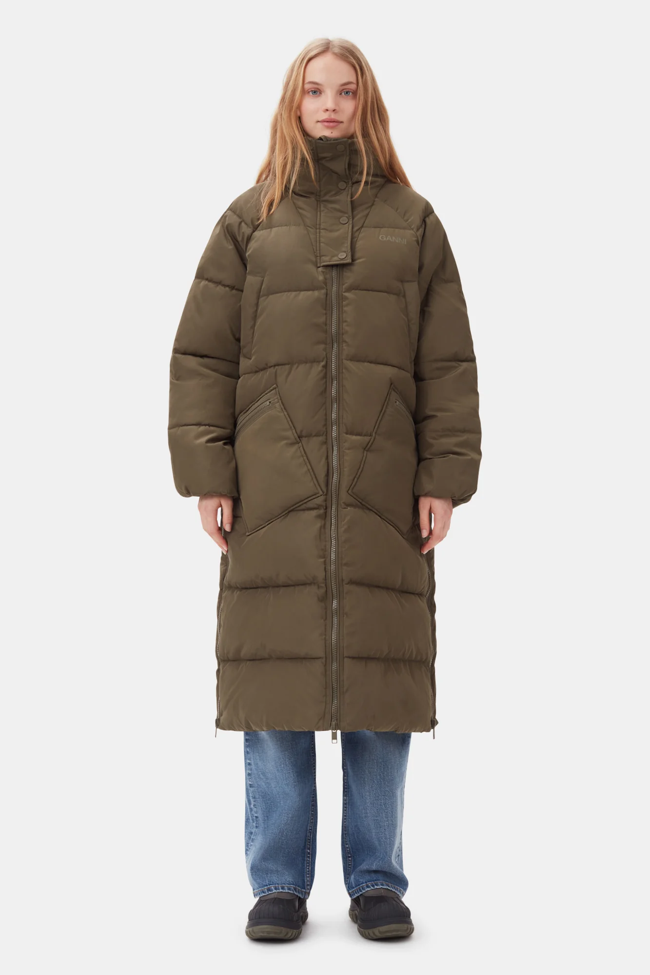 Oversized Tech Puffer Coat Test | Kalamata - Image 2