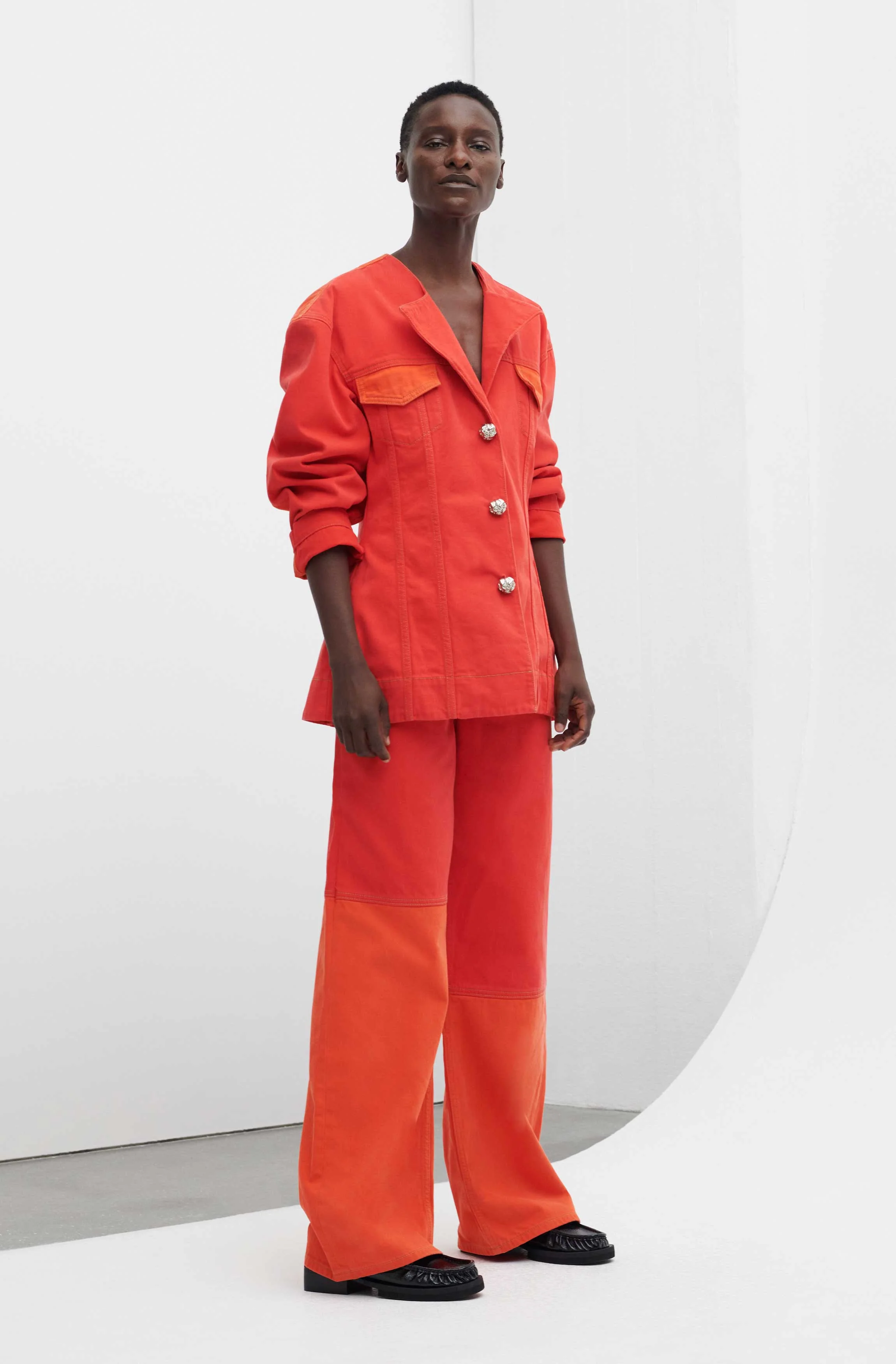 Patchwork Denim Jacket | Orangedotcom - Image 4