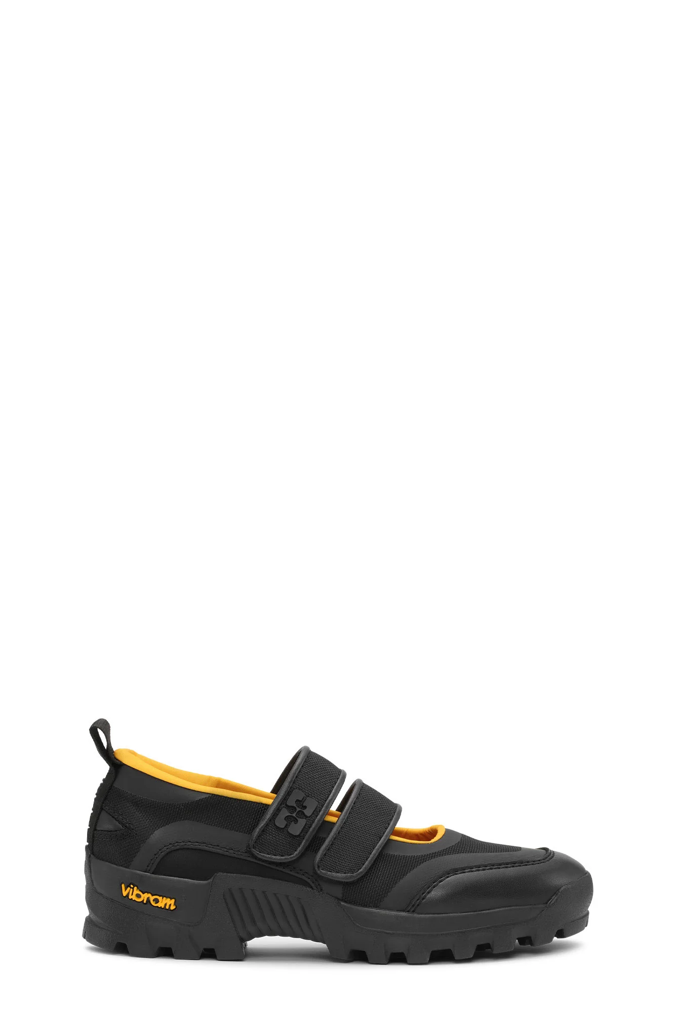 Performance Velcro Mary Jane Ballerinas | Black