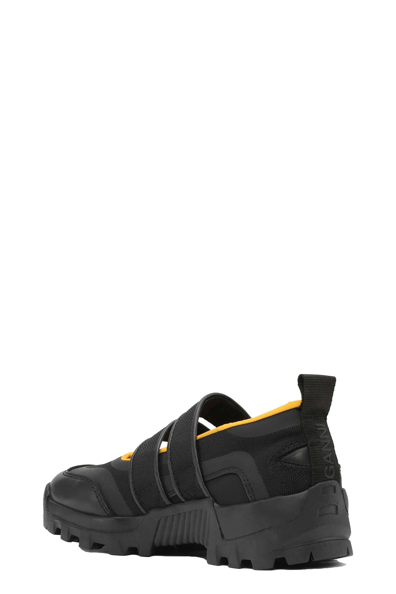 Performance Velcro Mary Jane Ballerinas | Black - Image 2