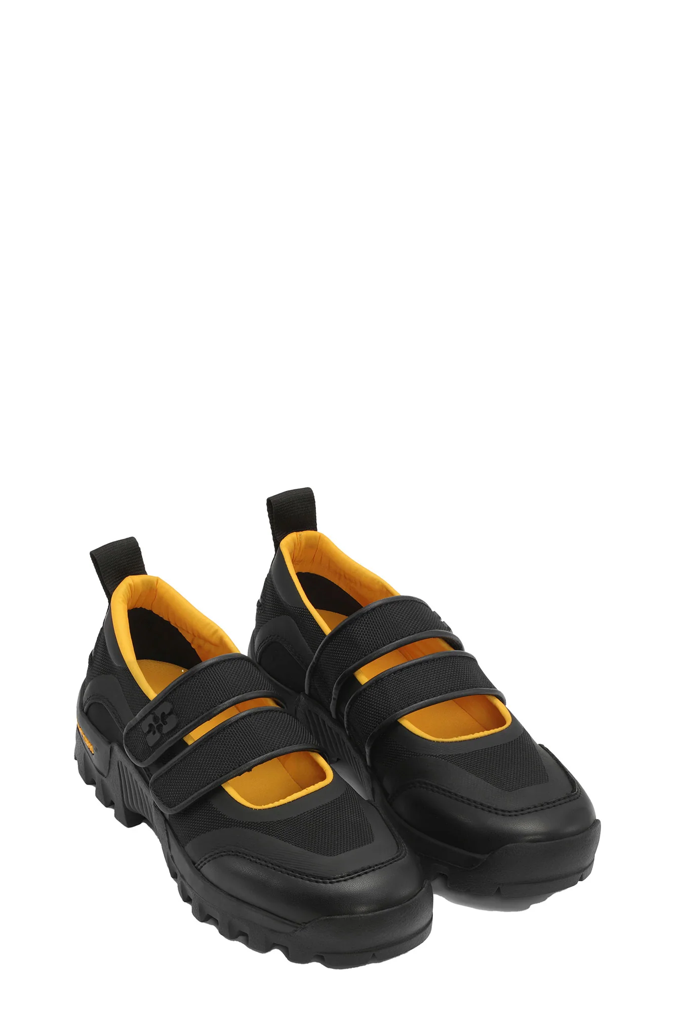 Performance Velcro Mary Jane Ballerinas | Black - Image 3