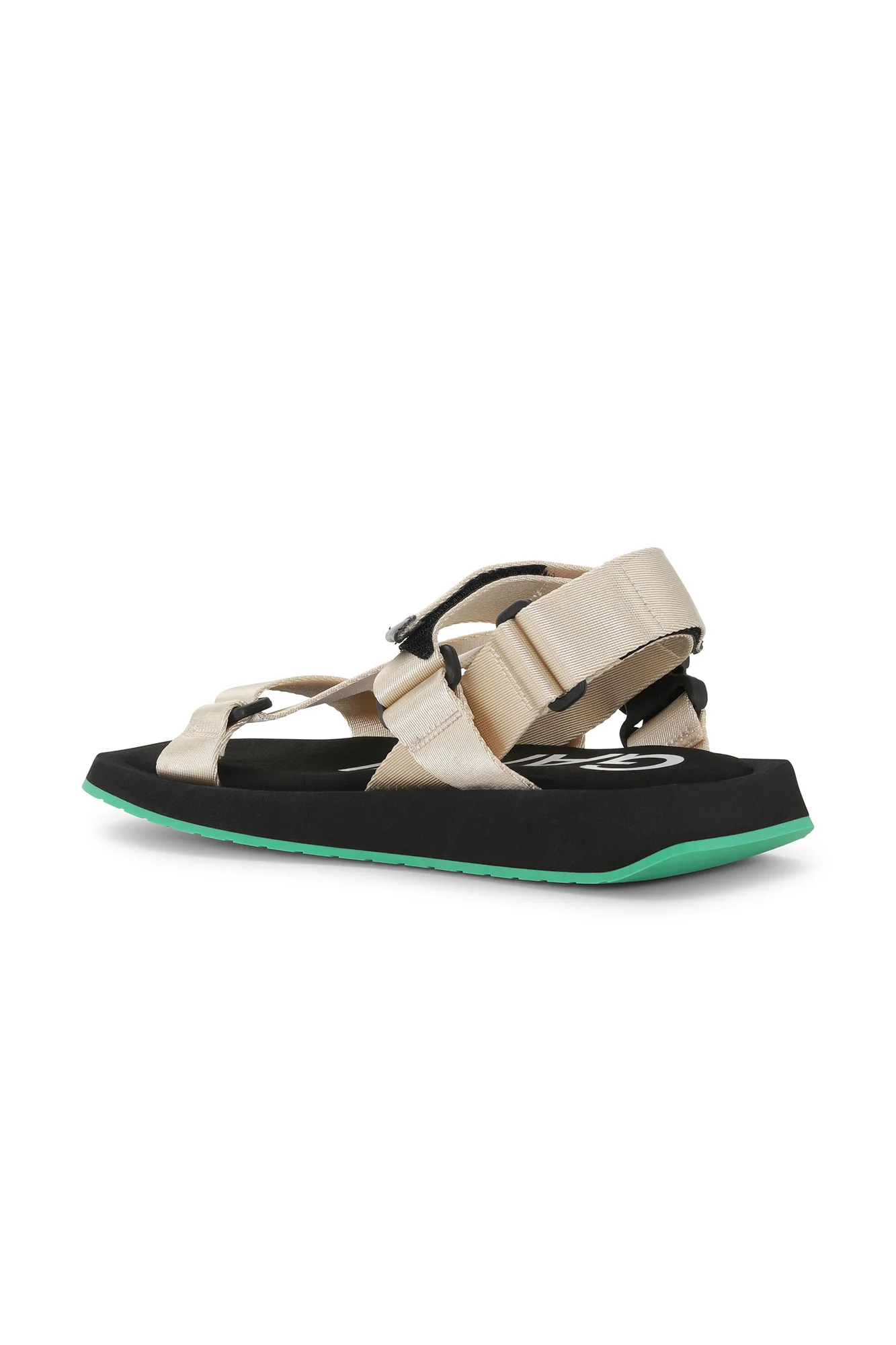 Performance Webbing Sandals | Oyster Gray - Image 2