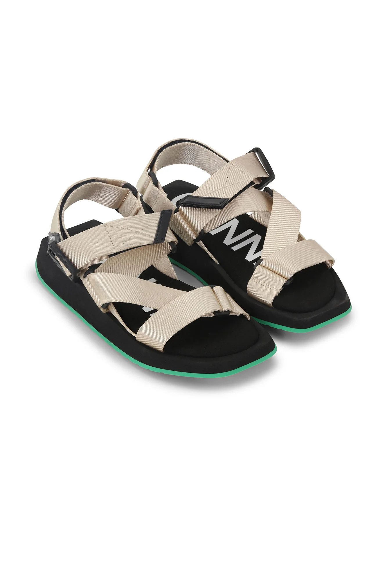 Performance Webbing Sandals | Oyster Gray - Image 3