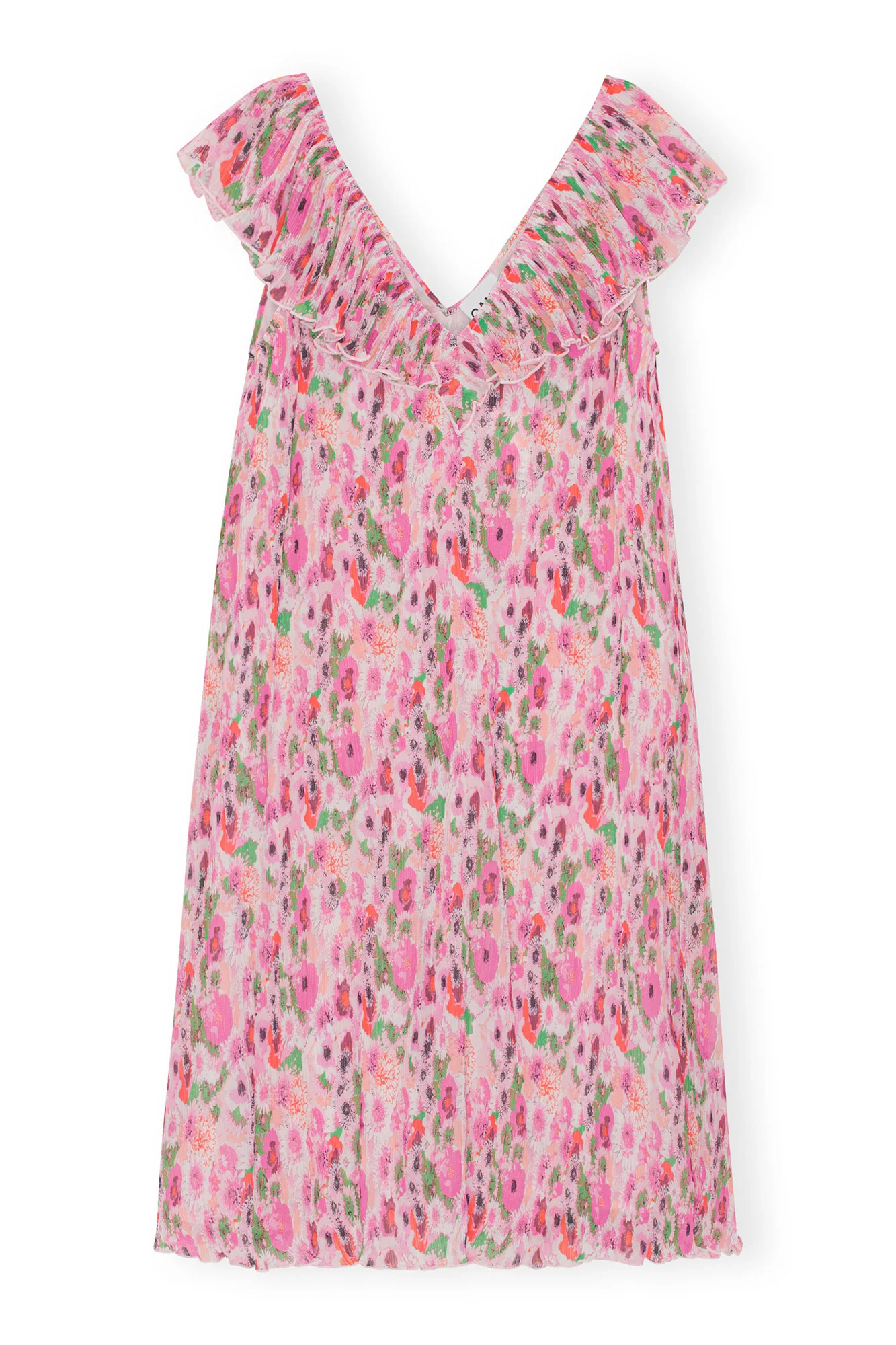 Pleated Georgette Midi Dress | Sugar Plum