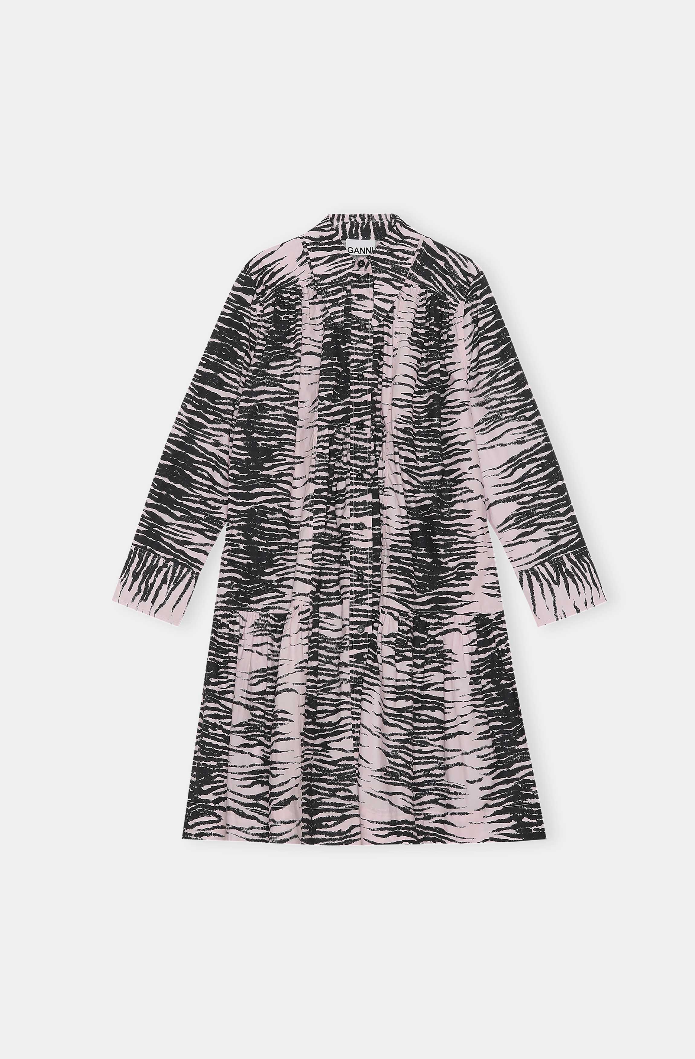 Poplin Midi Dress | Light Lilac