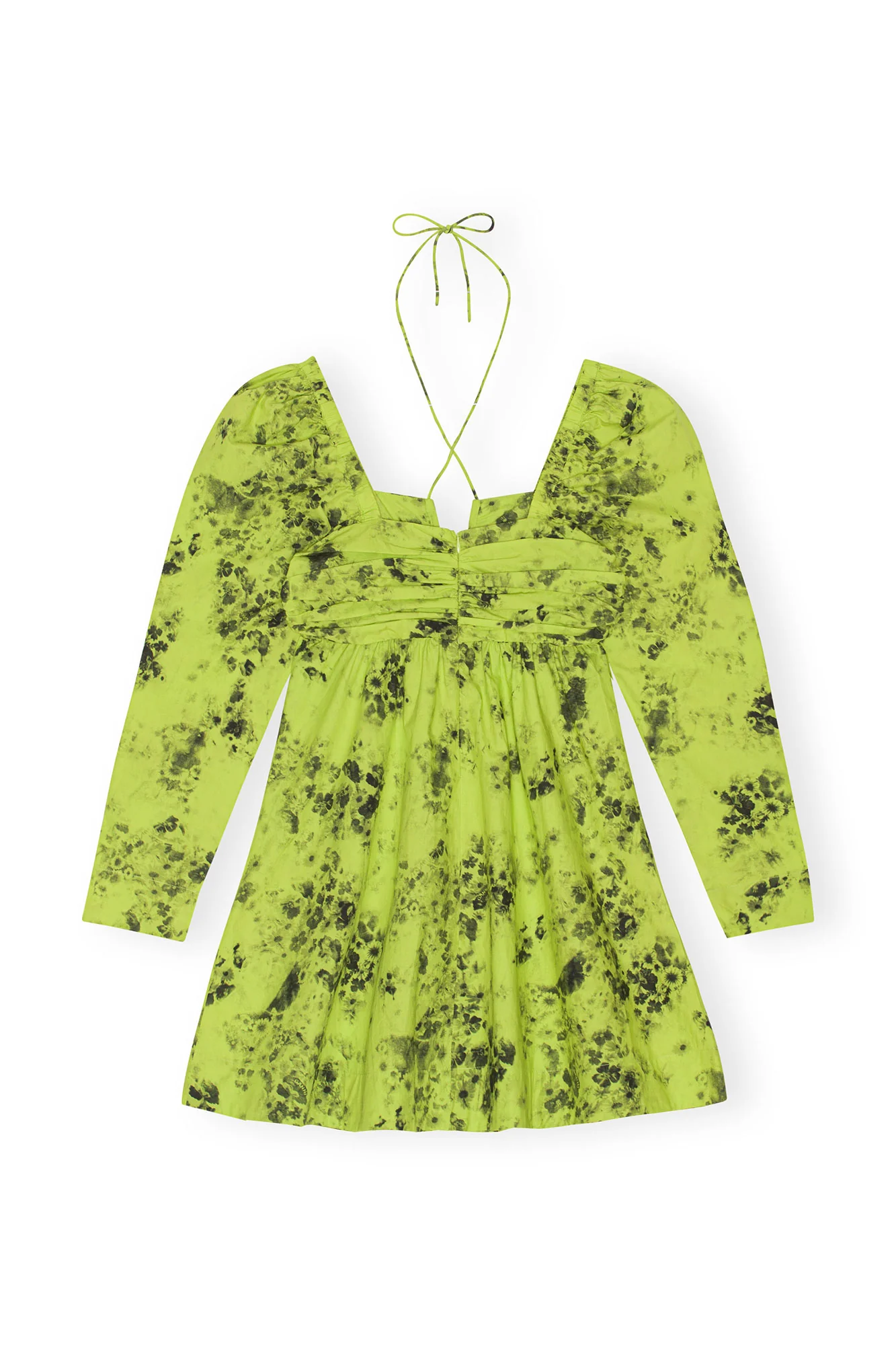 Printed Cotton Mini Dress | Tender Shoots - Image 2
