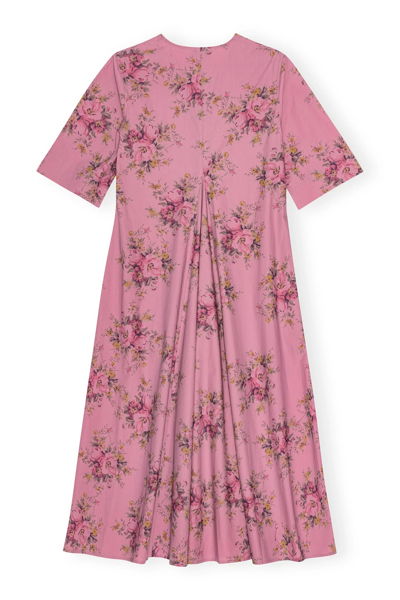 Printed Cotton V-Neck Maxi Dress | Orchid Smoke - Image 2