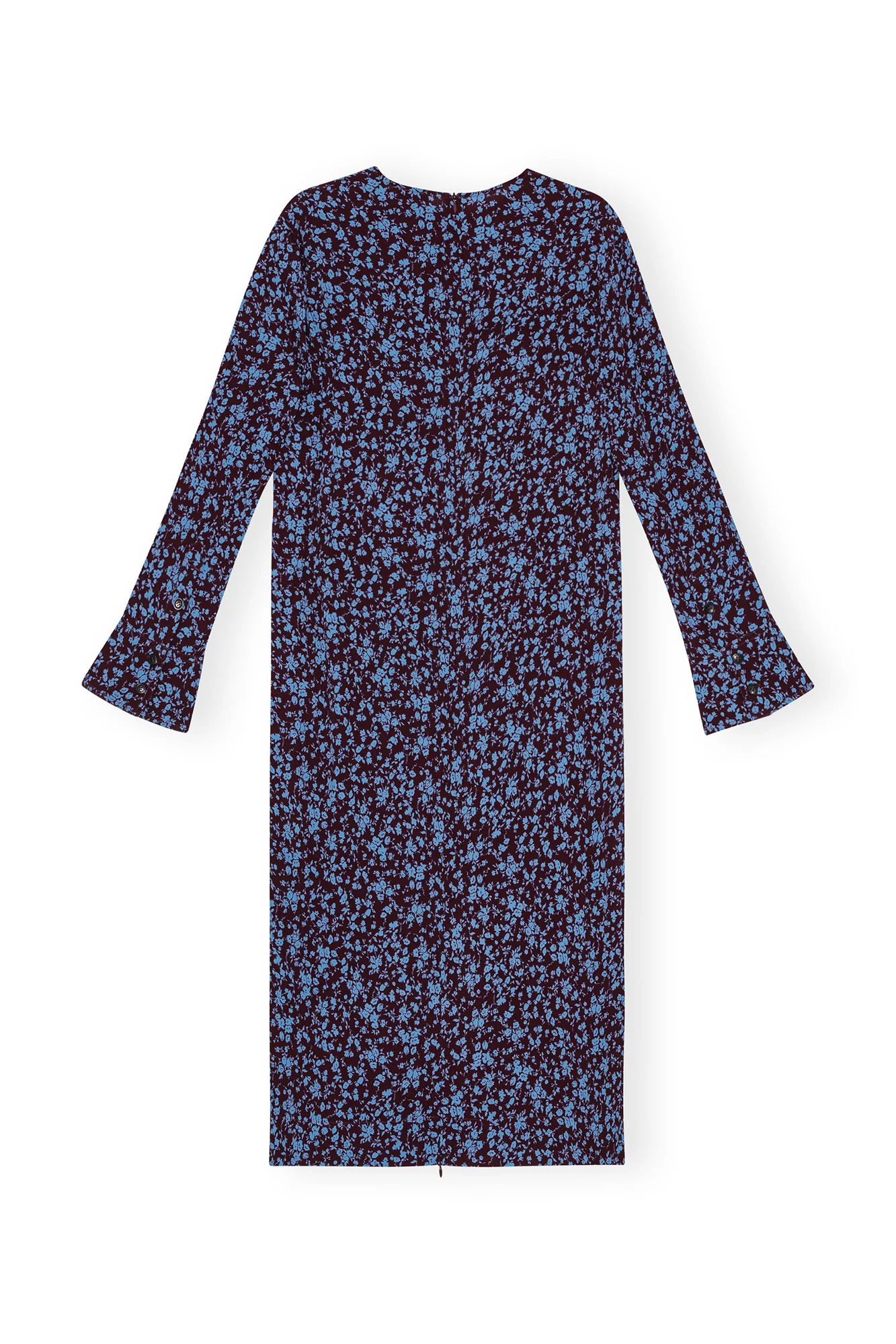 Printed Crepe Midi Dress | Port Royale - Image 2