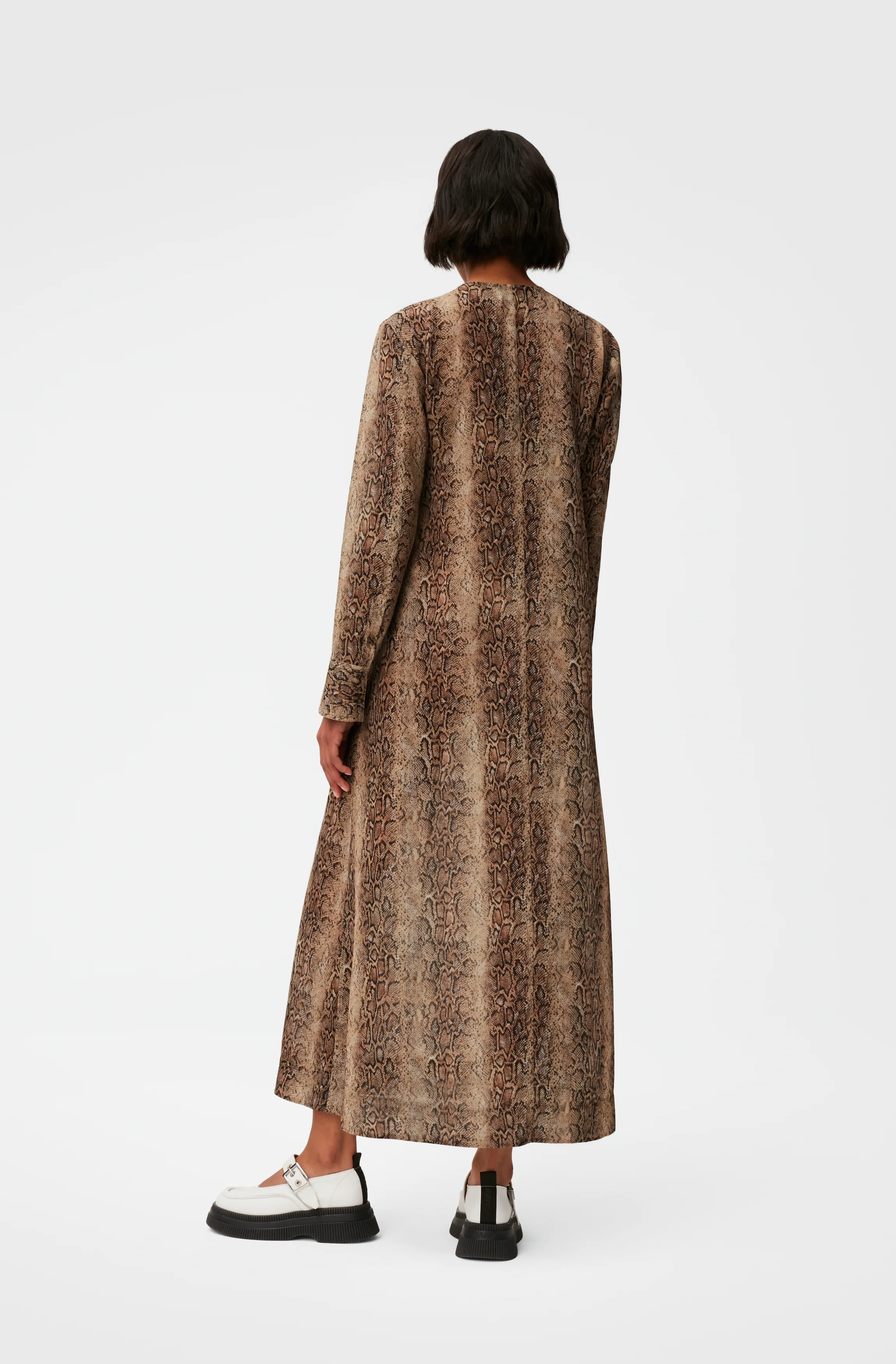 Printed Maxi Dress | Snake Starfish - Image 4