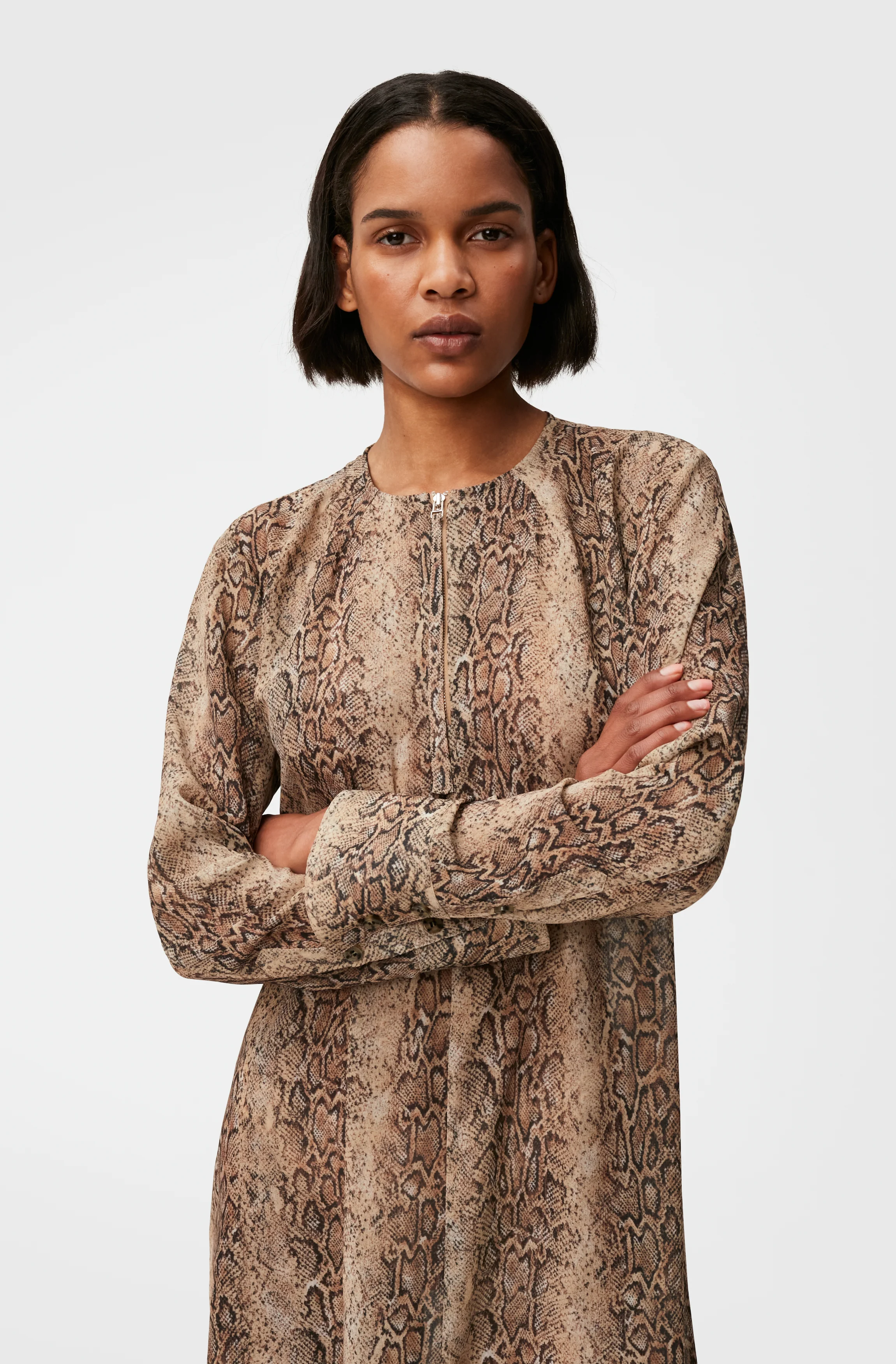 Printed Maxi Dress | Snake Starfish - Image 5