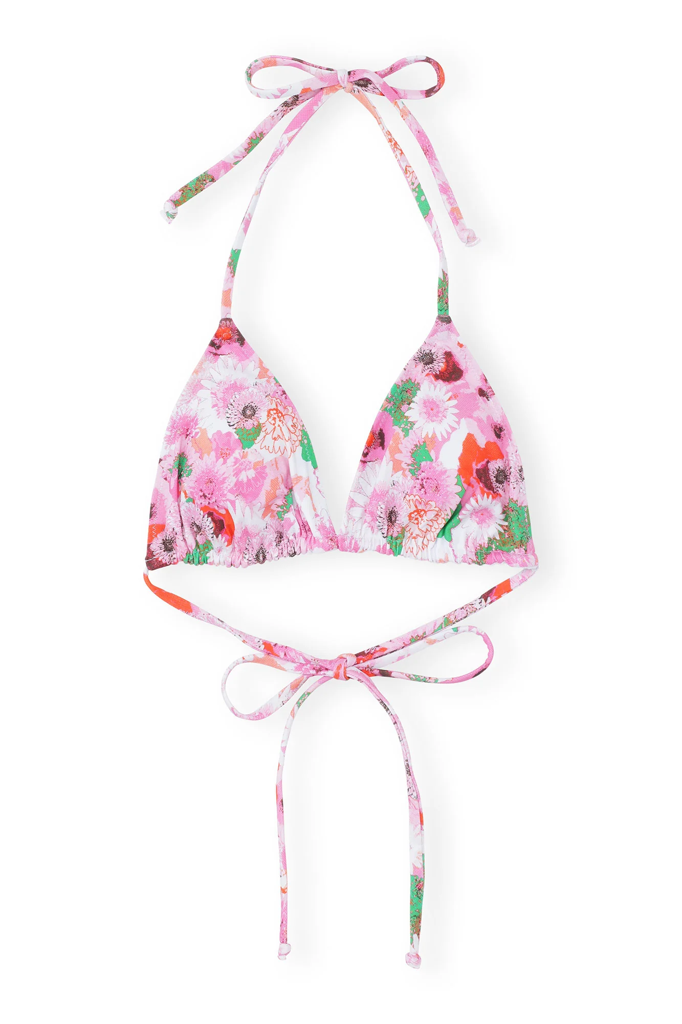 Printed String Bikini Top | Sugar Plum