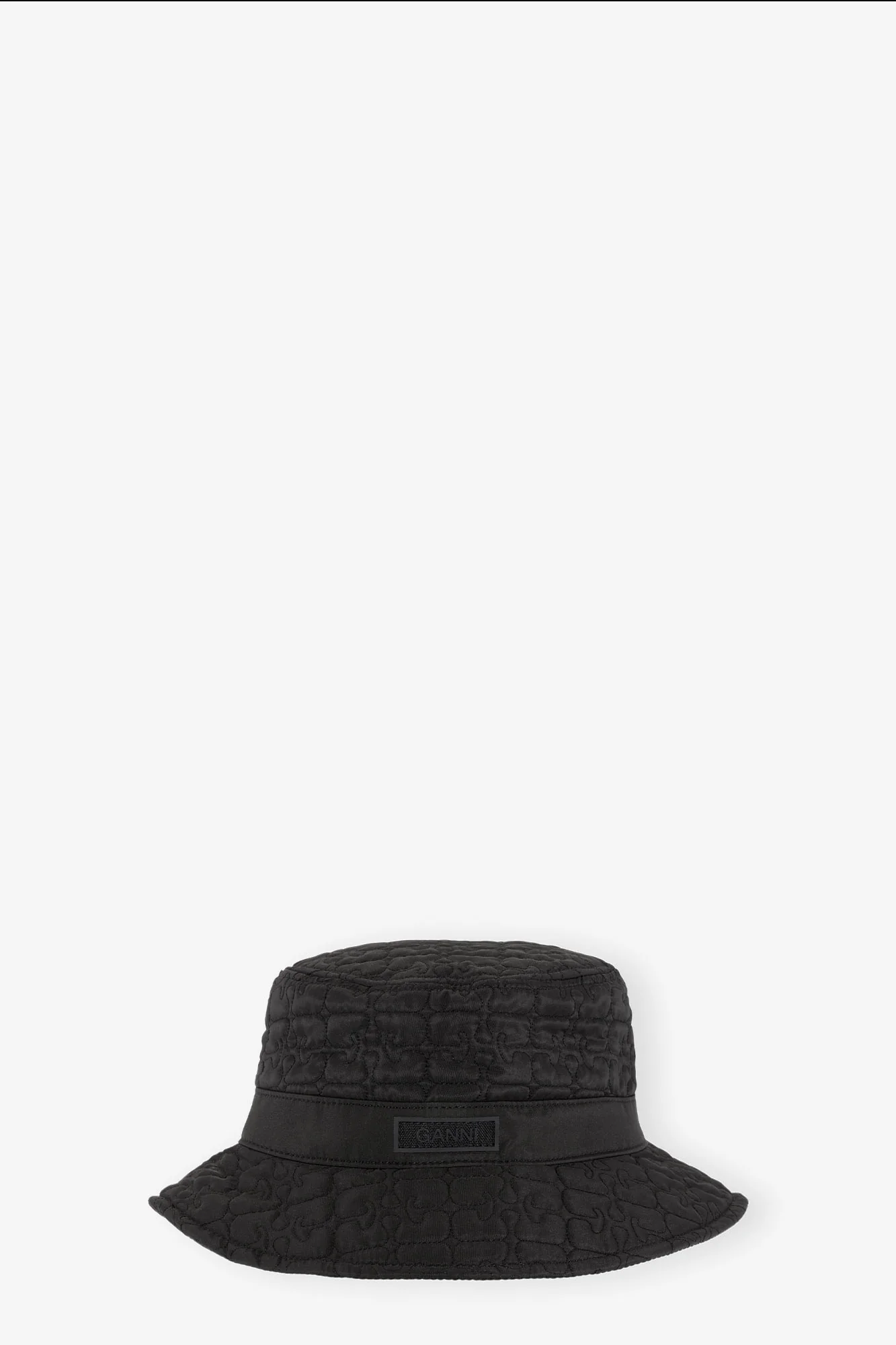 Quilted Tech Bucket Hat | Black - Image 2