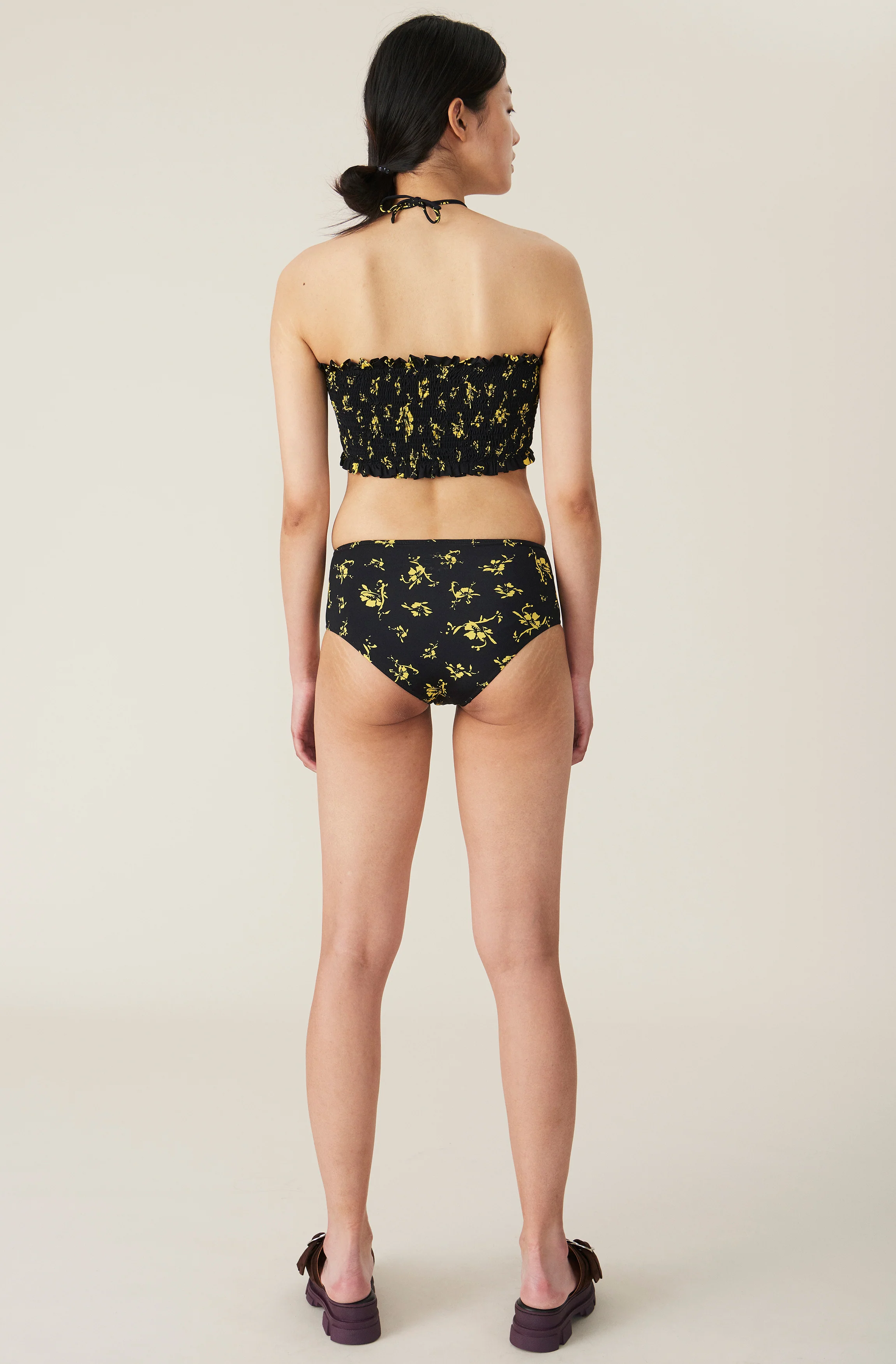 Recycled Fabric Swimwear Smock Bikini Top | Multicolor - Image 4