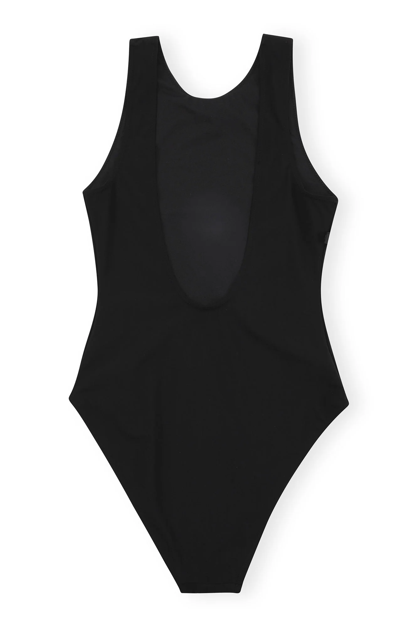 Recycled Matte Sporty Swimsuit | Black - Image 2