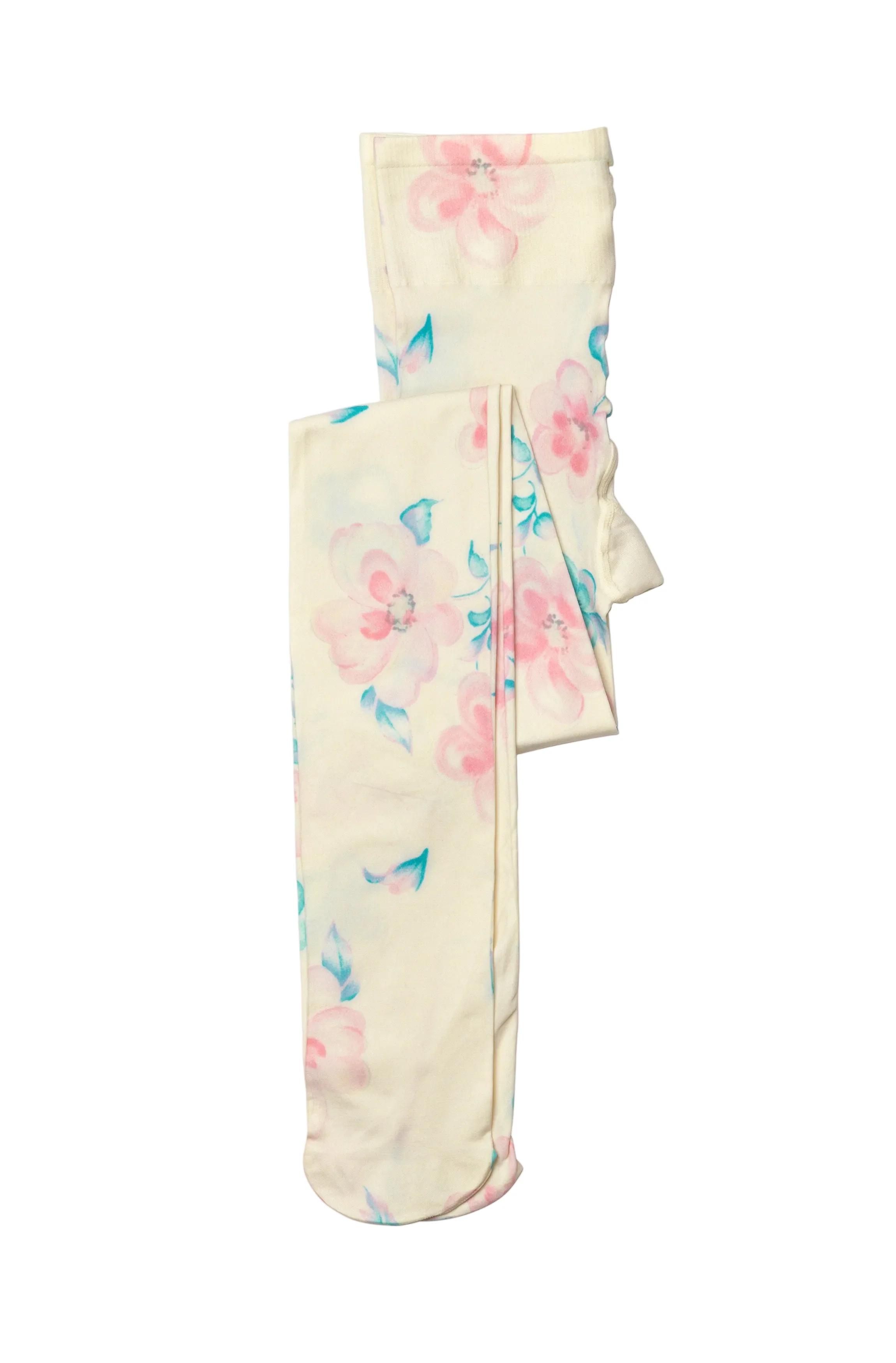 Recycled Print Stockings | Egret