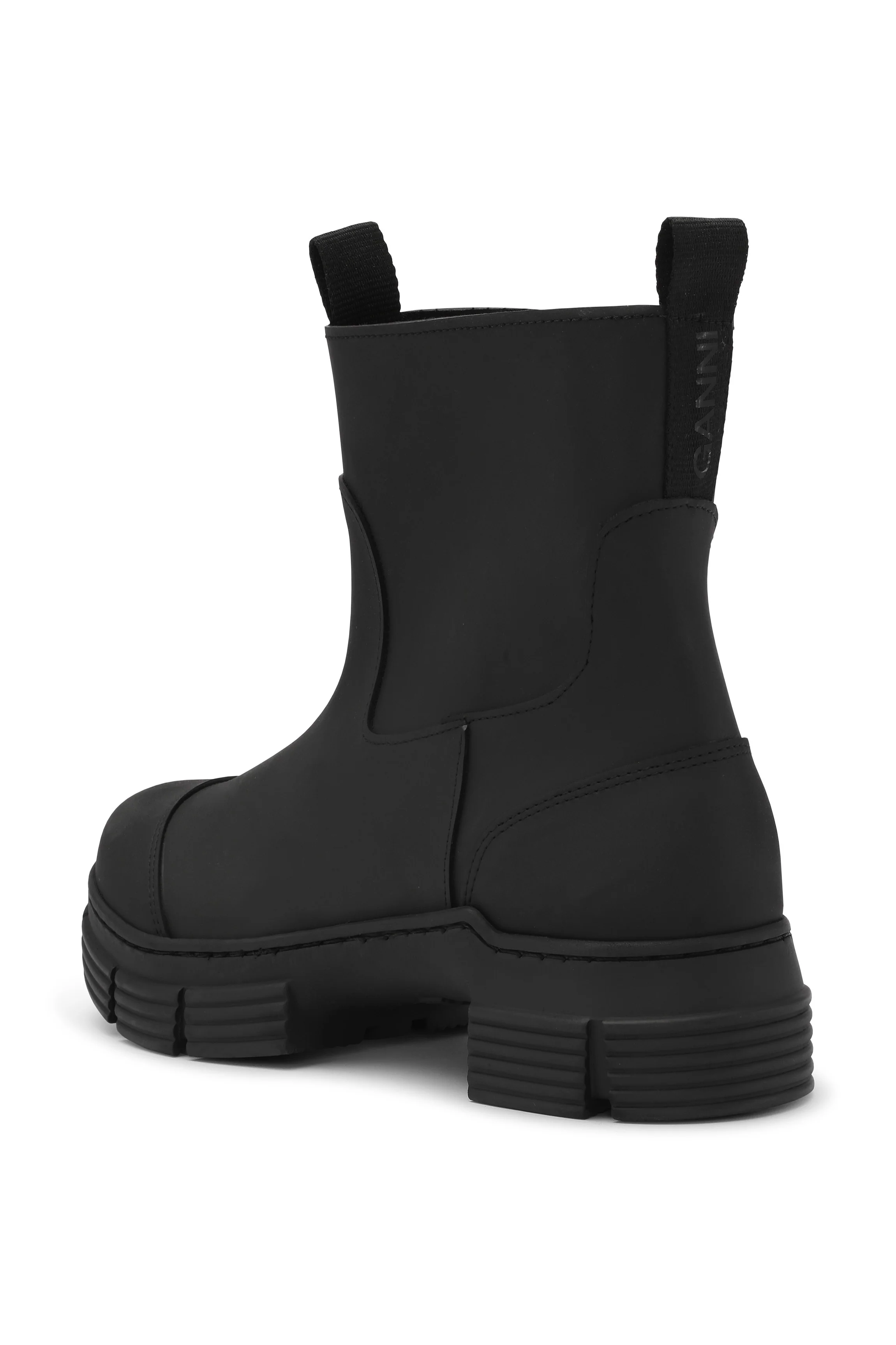 Recycled Rubber Boots | Black - Image 2