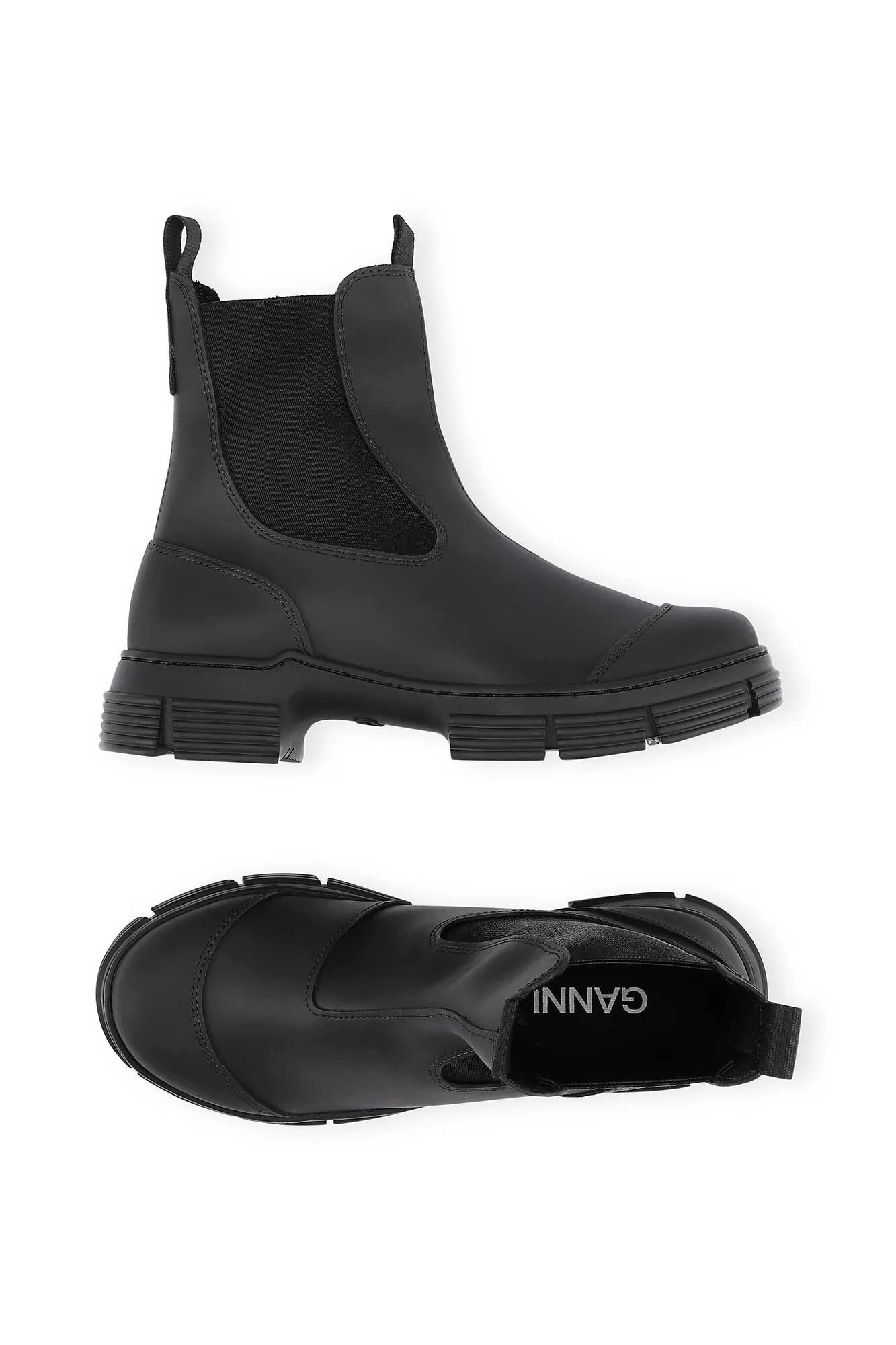 Recycled Rubber City Boot | Black - Image 2