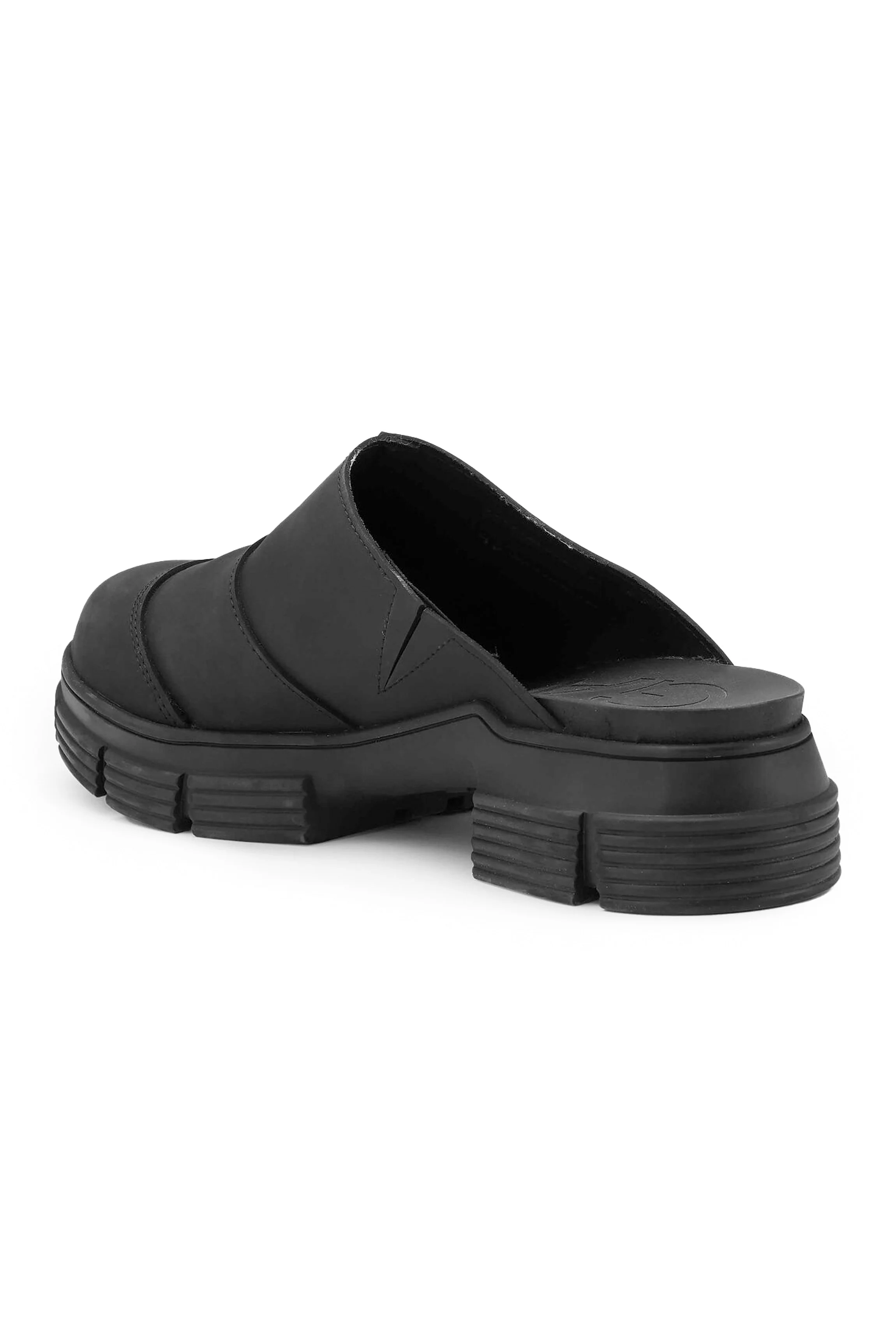 Recycled Rubber City Mules | Black - Image 2
