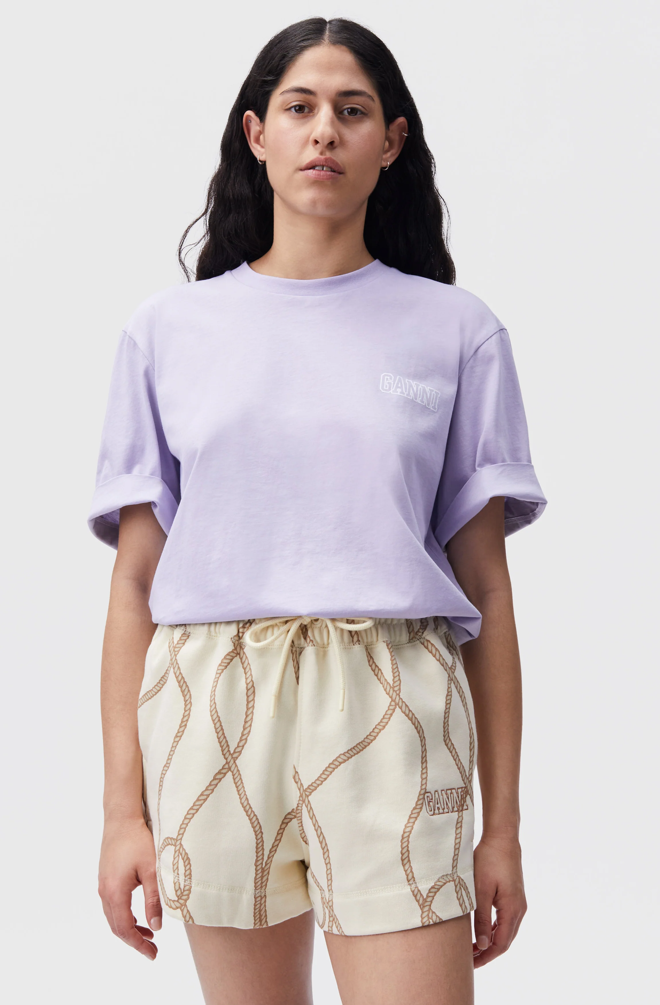 Relaxed Logo T-Shirt | Cosmic Sky - Image 3