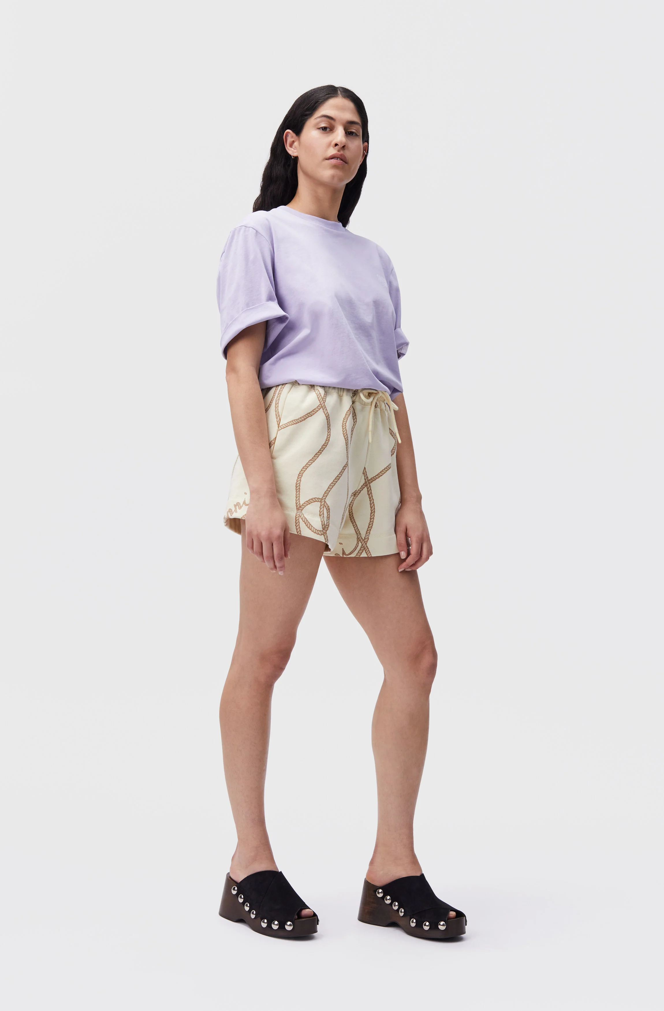 Relaxed Logo T-Shirt | Cosmic Sky - Image 5