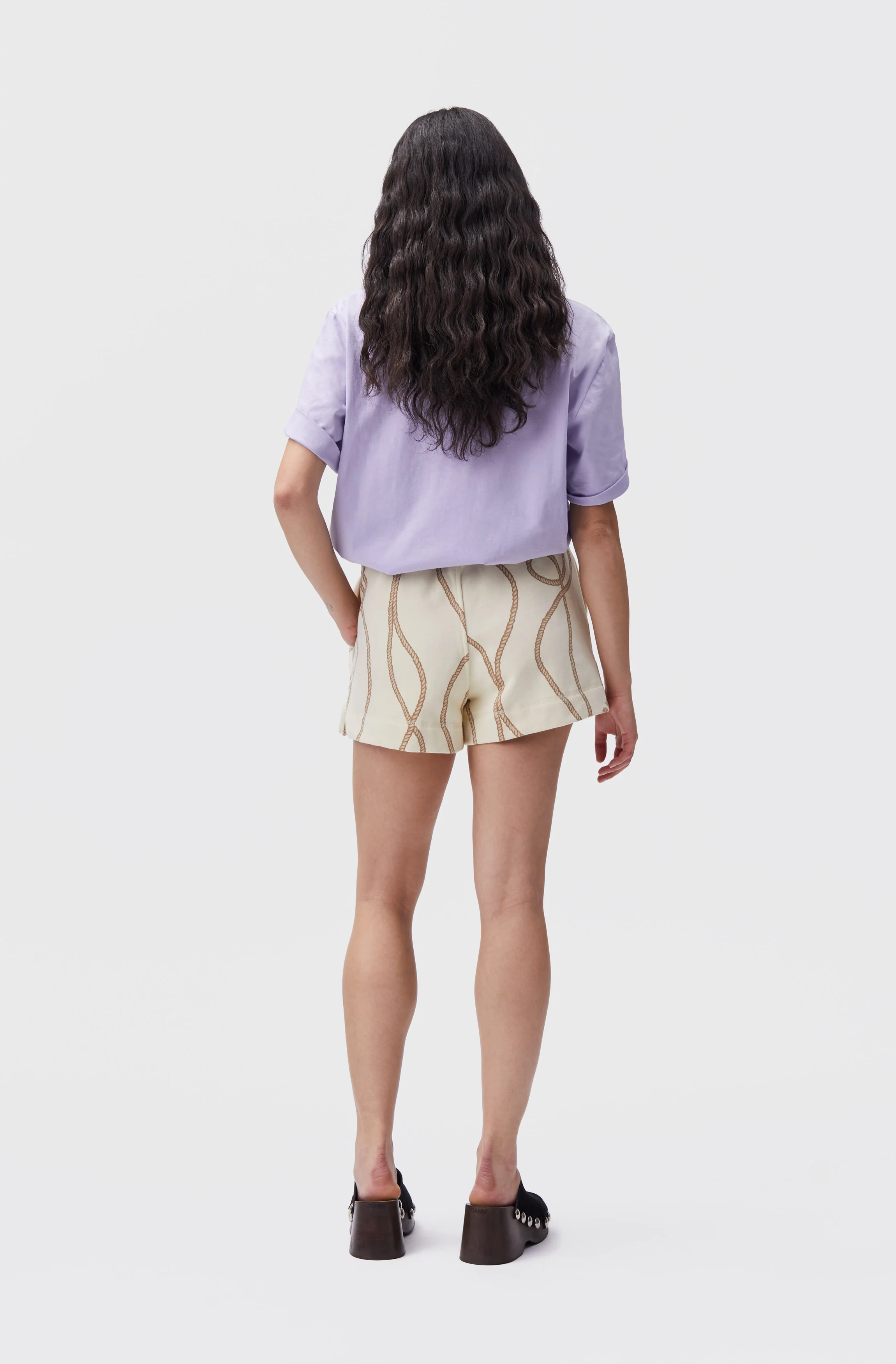 Relaxed Logo T-Shirt | Cosmic Sky - Image 6
