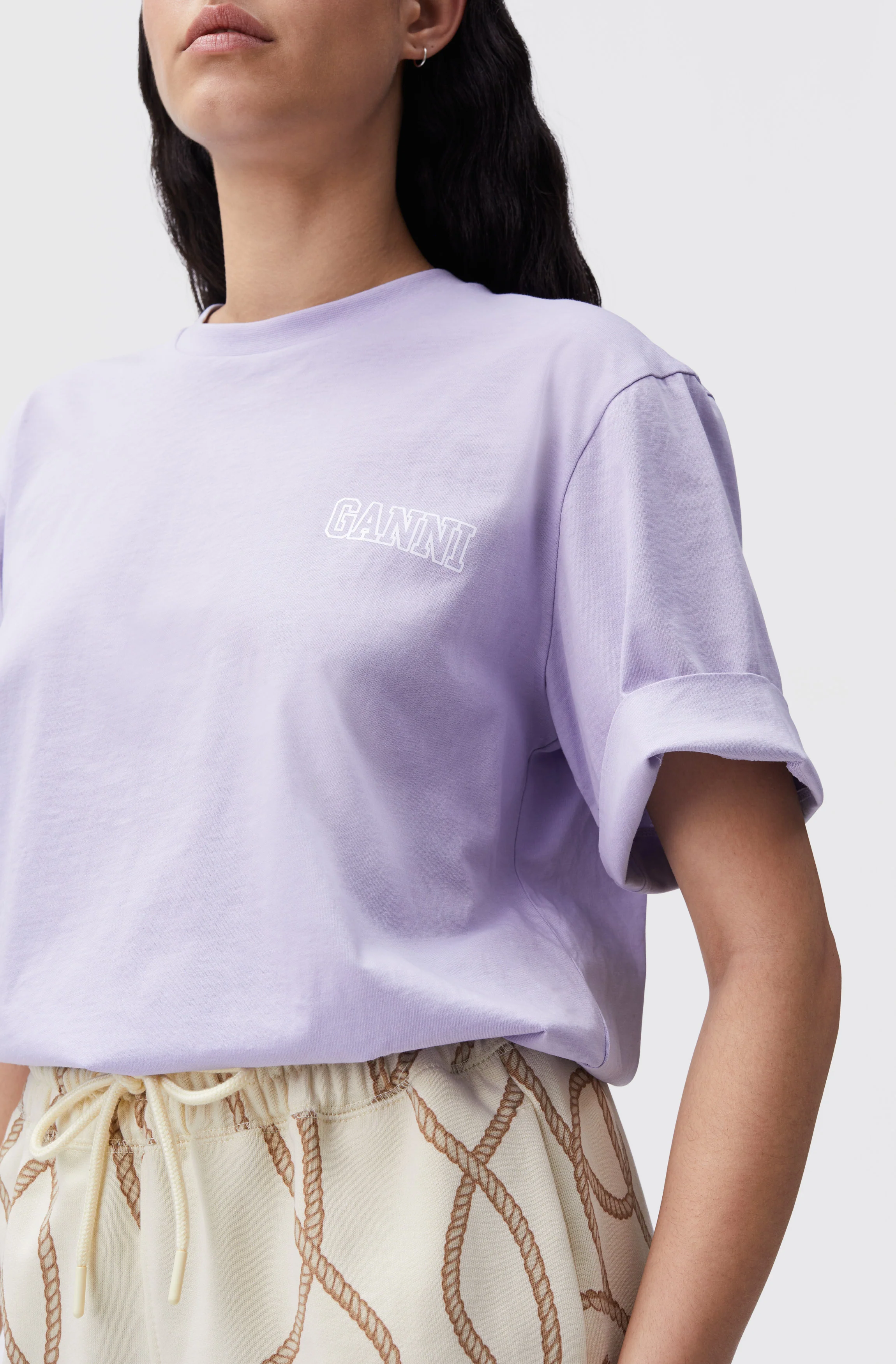Relaxed Logo T-Shirt | Cosmic Sky - Image 7